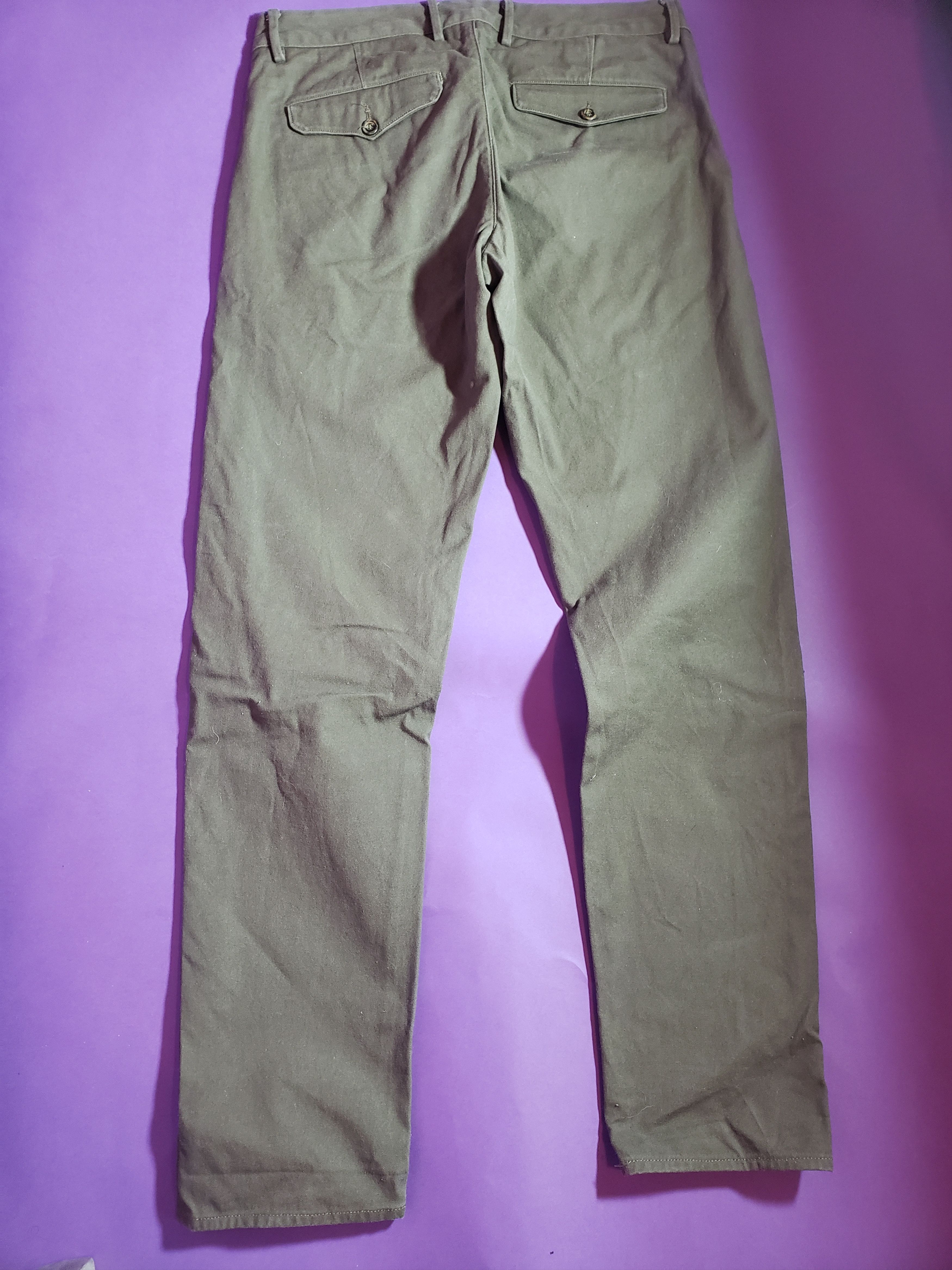 President's President's Chinos-Military Green-Size 32 Size US 32 / EU 48 - 7 Thumbnail