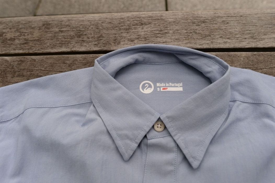 Outlier Merino/Co Pivot SAMPLE Sky Blue Grailed