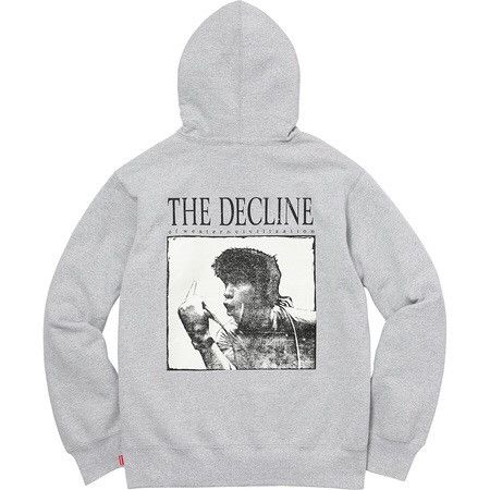 Supreme Decline of western civilization hoodie FW17 Grailed