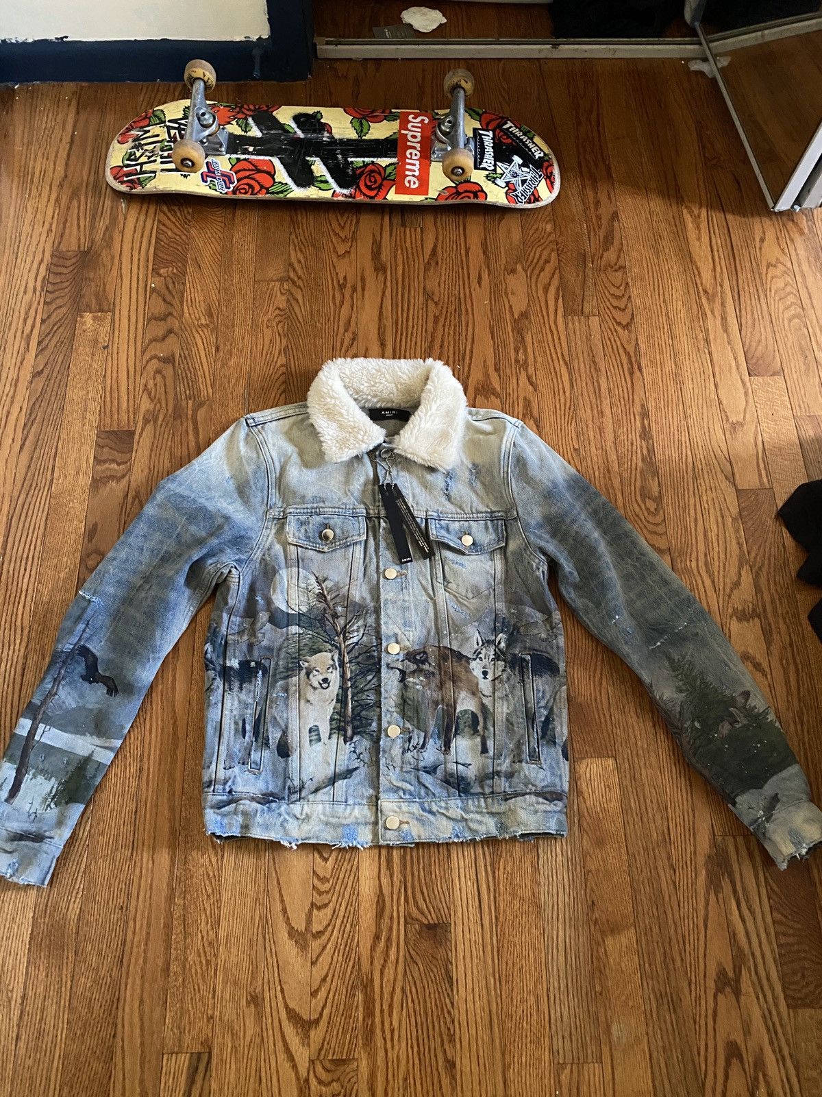 Amiri best sale wolf jacket