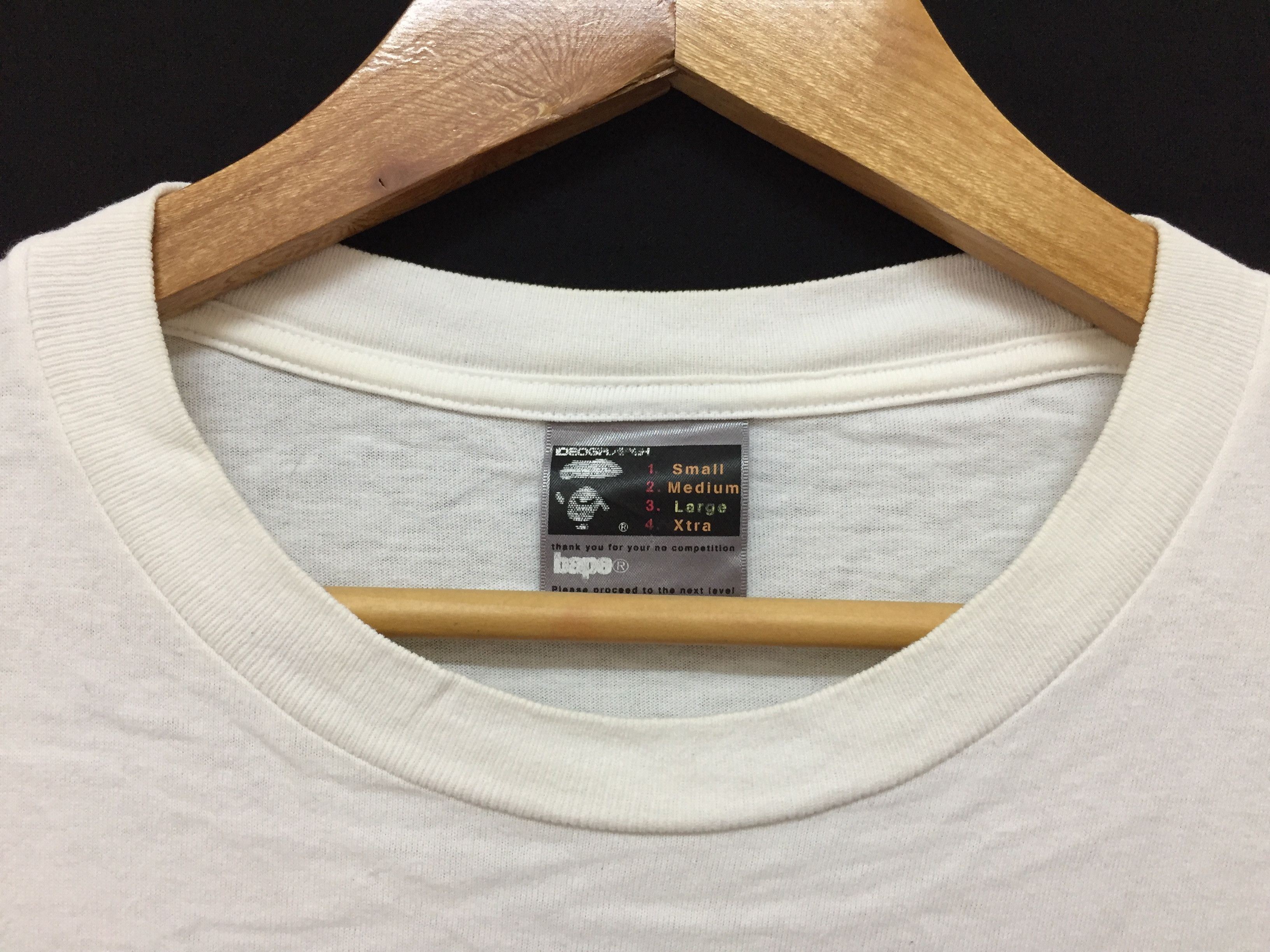 Bape OG 1999 BAPE x Undercover nowhere 6th Aniversary tee Size US M / EU 48-50 / 2 - 7 Thumbnail