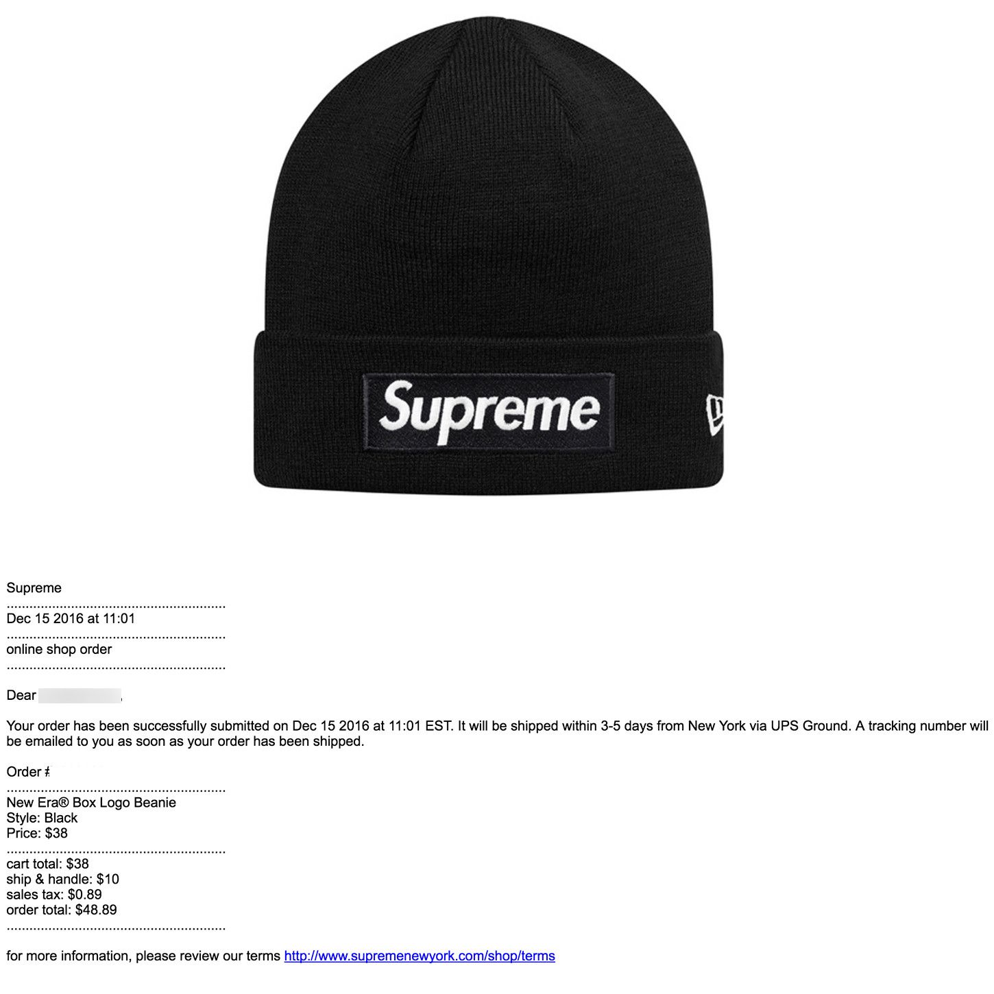 Supreme New Era Box Logo Beanie - Review 