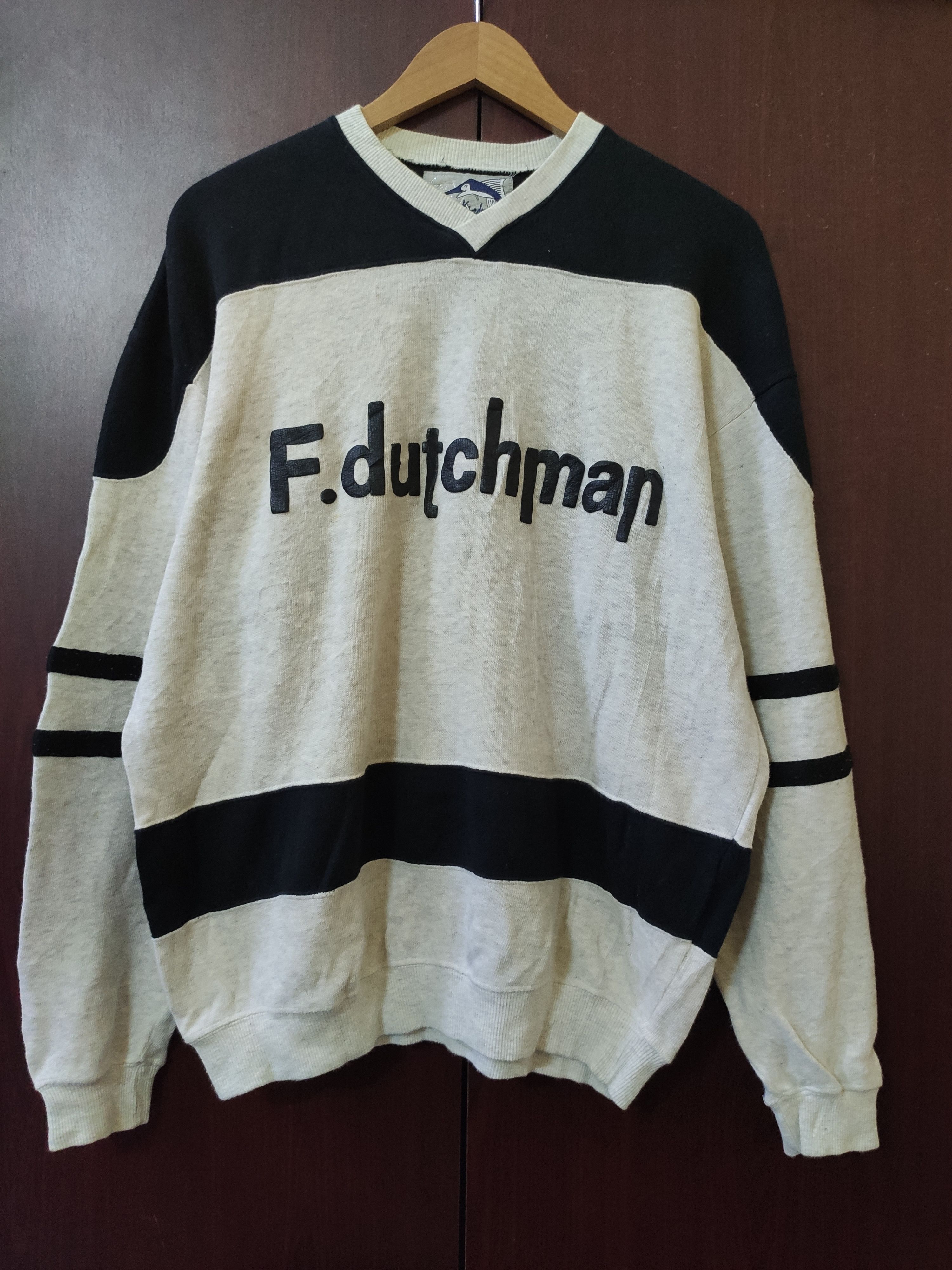 Japanese Brand Vintage Flying Dutchman sweatshirt spell out Size US L / EU 52-54 / 3 - 1 Thumbnail