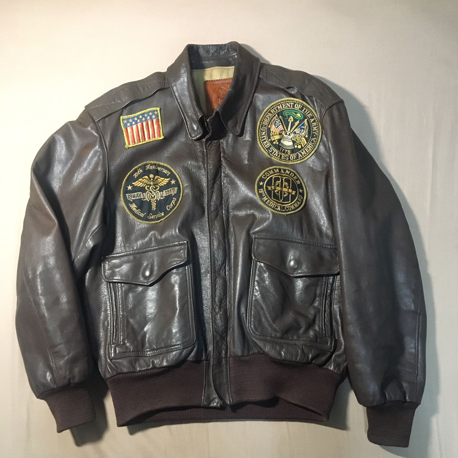 Vintage Authentic Commander of 18th US MEDCOM A2 Jacket / 1980s | Grailed