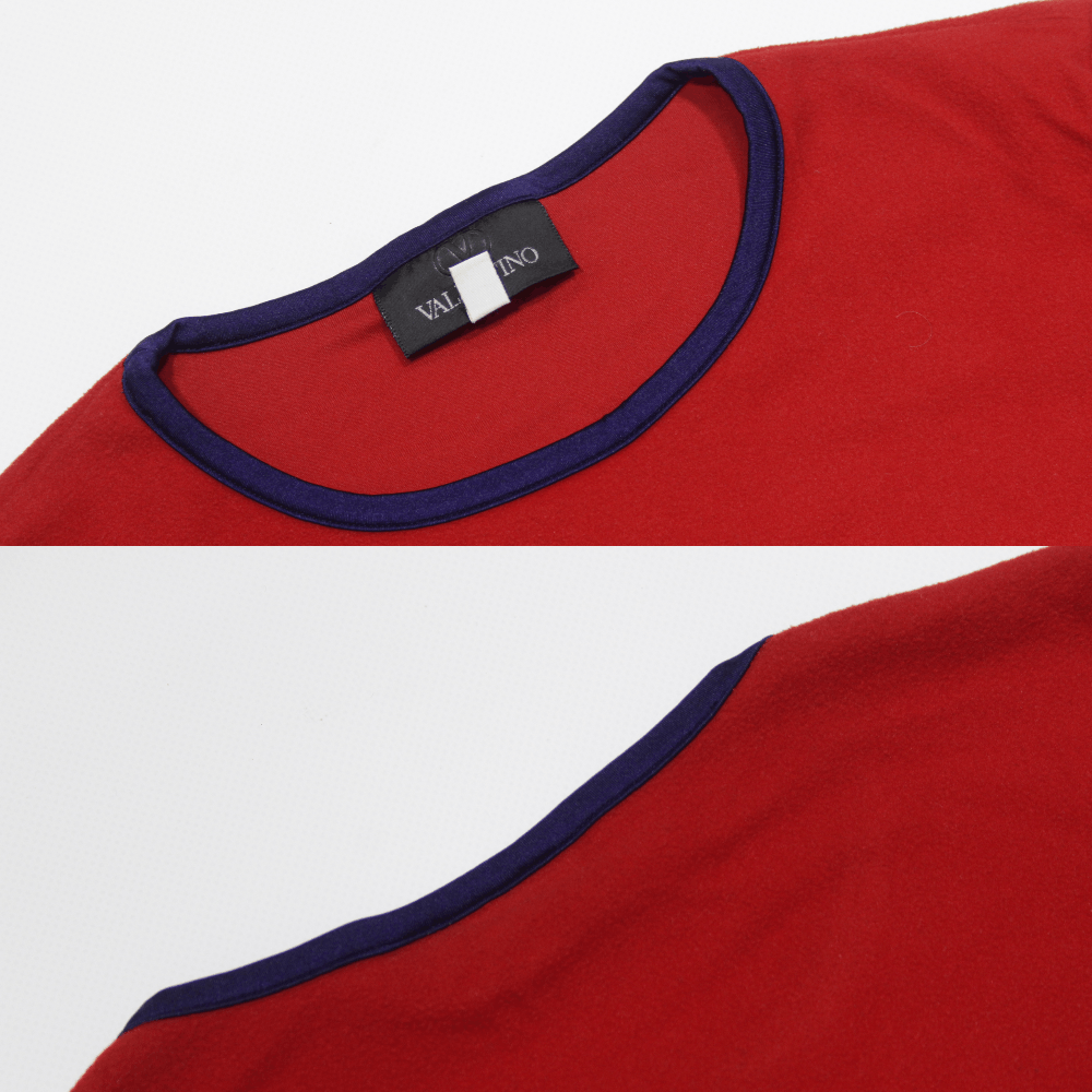 Valentino Sport Logo Micro Fleece Long Sleeve Vintage Size US S / EU 44-46 / 1 - 5 Thumbnail