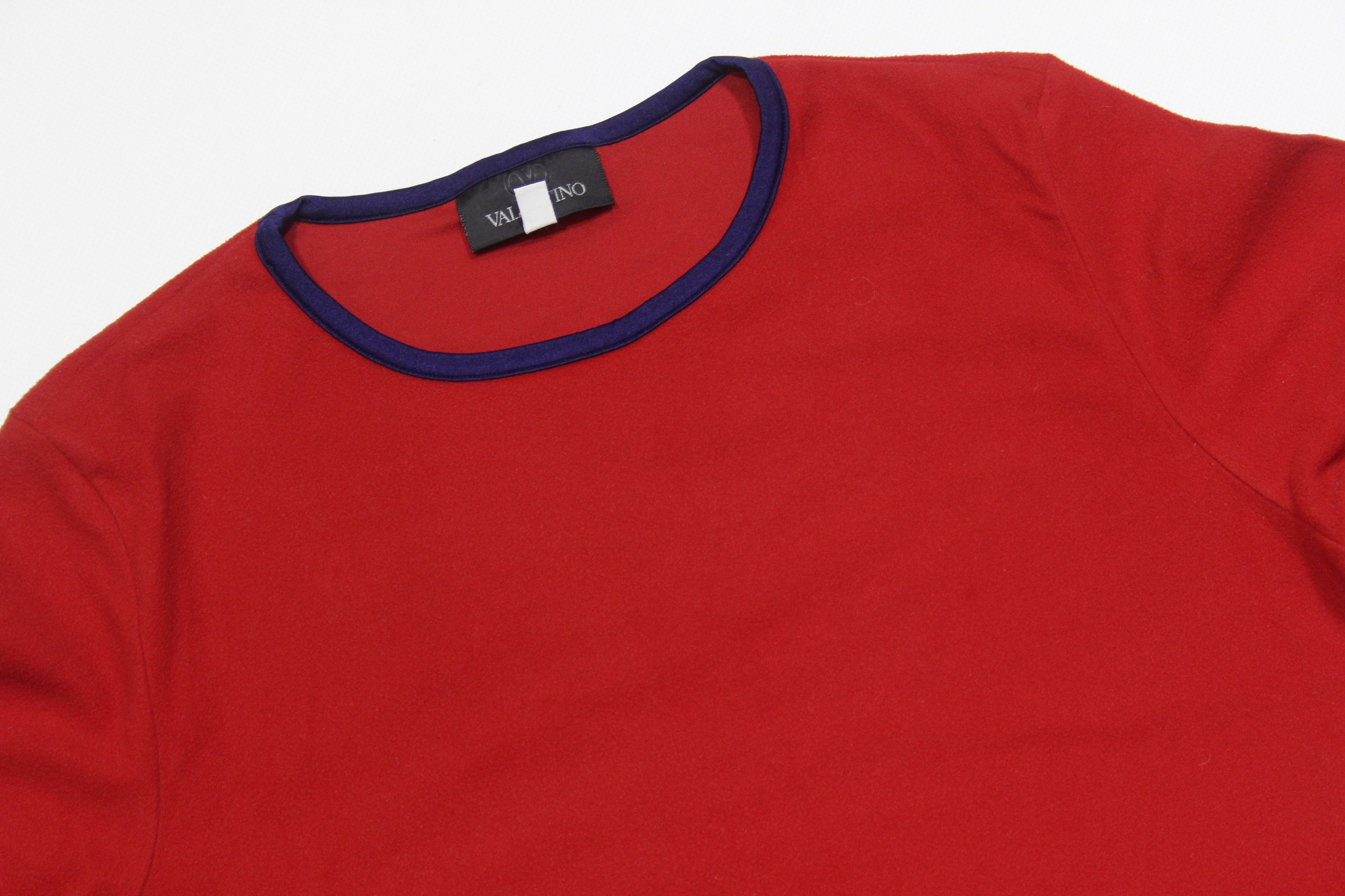 Valentino Sport Logo Micro Fleece Long Sleeve Vintage Size US S / EU 44-46 / 1 - 3 Thumbnail