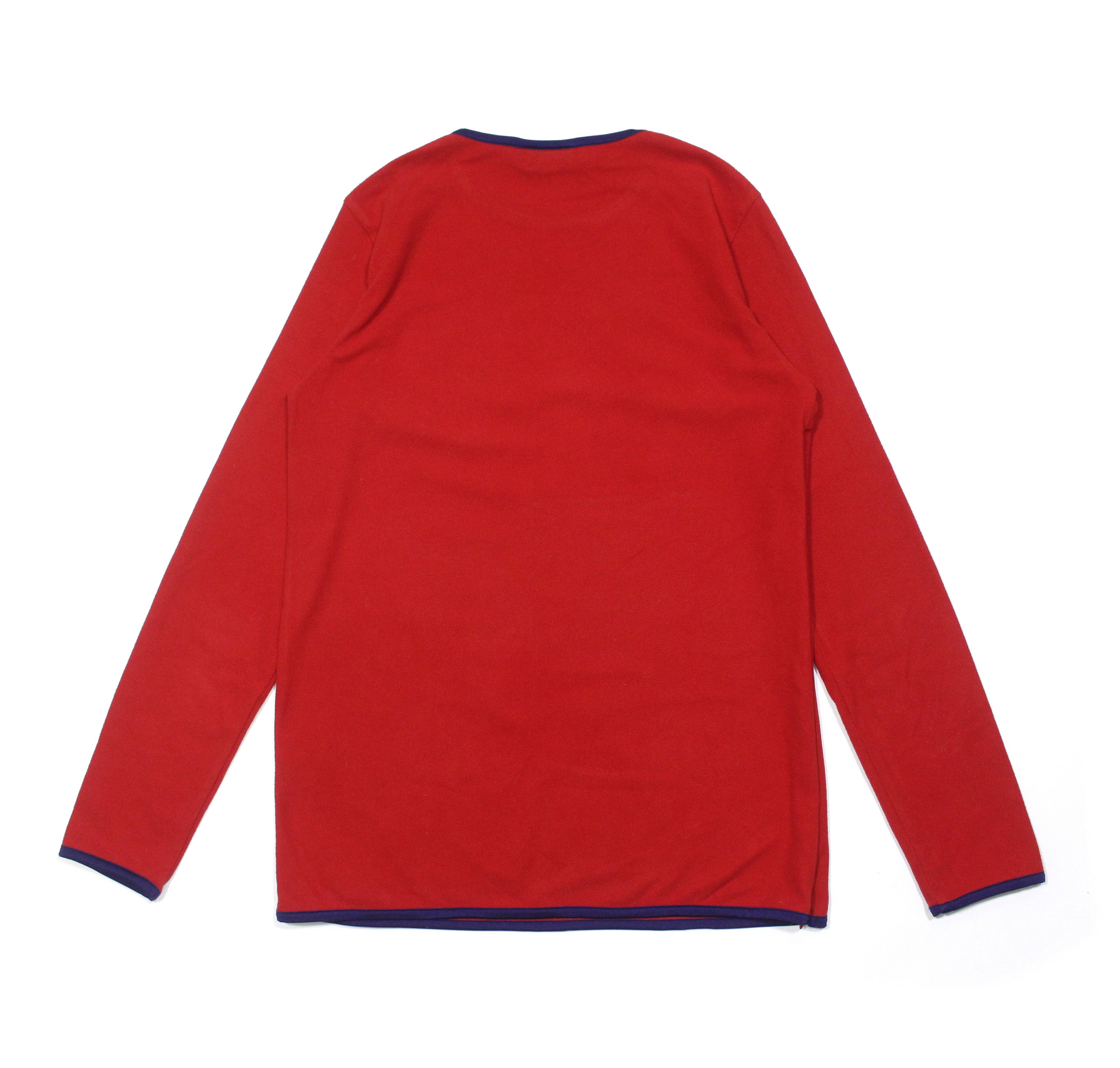 Valentino Sport Logo Micro Fleece Long Sleeve Vintage Size US S / EU 44-46 / 1 - 2 Thumbnail