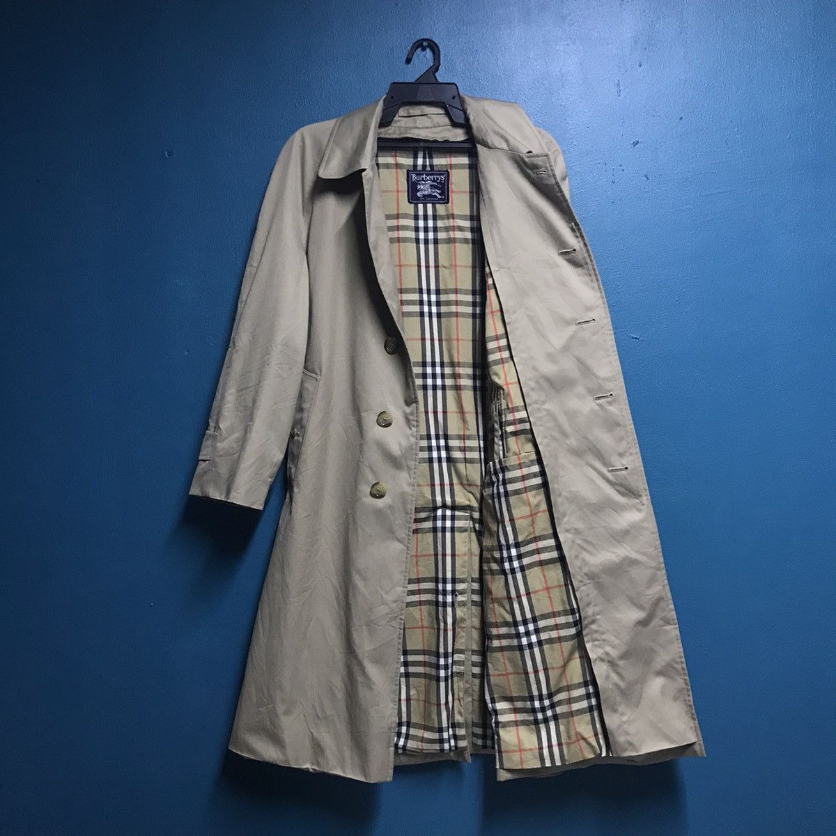 Burberry Prorsum Vintage burberry nova check trench coat with wool lining Size US L / EU 52-54 / 3 - 2 Preview