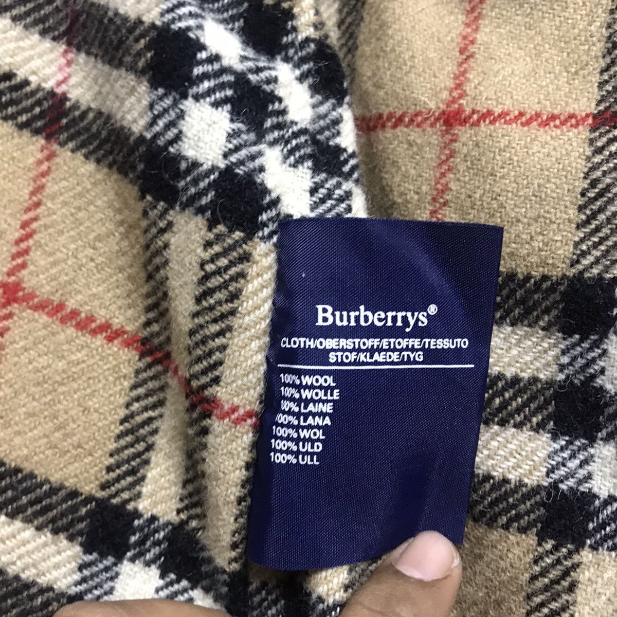 Burberry Prorsum Vintage burberry nova check trench coat with wool lining Size US L / EU 52-54 / 3 - 6 Thumbnail