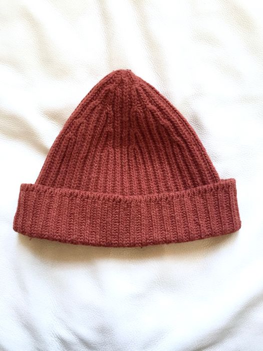 Inis Meain Ribbed Wool/Cashmere Blend Beanie Size ONE SIZE - 1 Preview