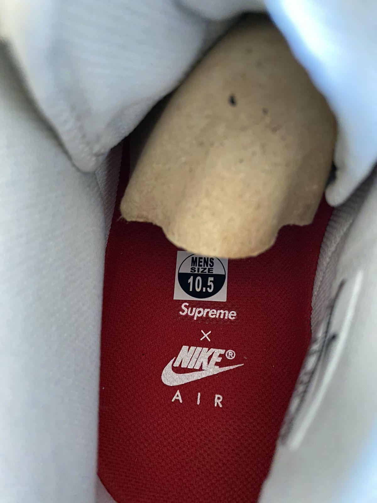 Nike × Supreme Supreme x Air Force 1 High Supreme White 2014 Size US 10.5 / EU 43-44 - 18 Thumbnail