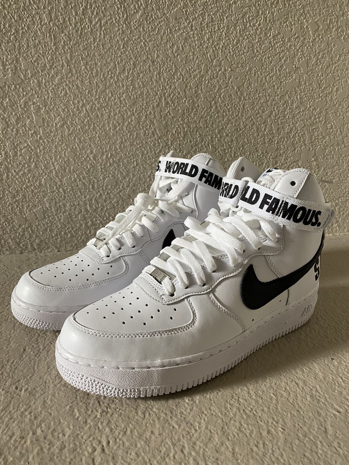 Supreme x Air Force High Supreme White 2014