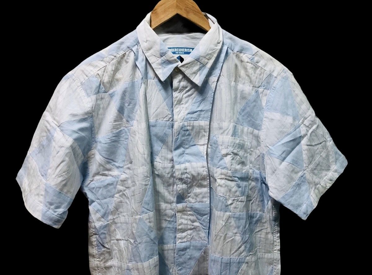 Jun Takahashi Undercoverism For Rebel Button Ups Patchwork Design Size US M / EU 48-50 / 2 - 2 Thumbnail