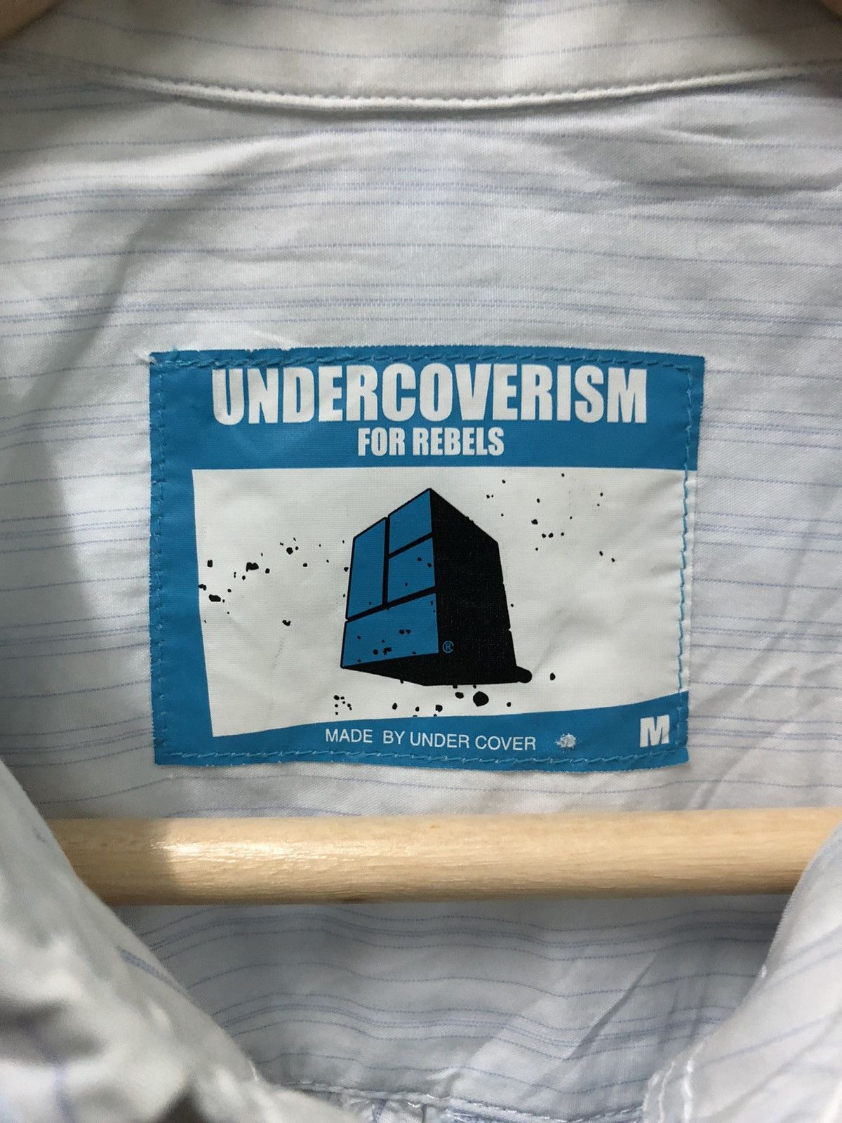 Jun Takahashi Undercoverism For Rebel Button Ups Patchwork Design Size US M / EU 48-50 / 2 - 5 Thumbnail