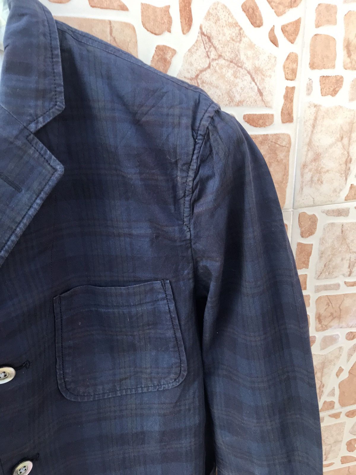 Beams Plus × Designer × Japanese Brand BEAMS MADE IN JAPAN STRIPED BLAZER Size US S / EU 44-46 / 1 - 3 Thumbnail