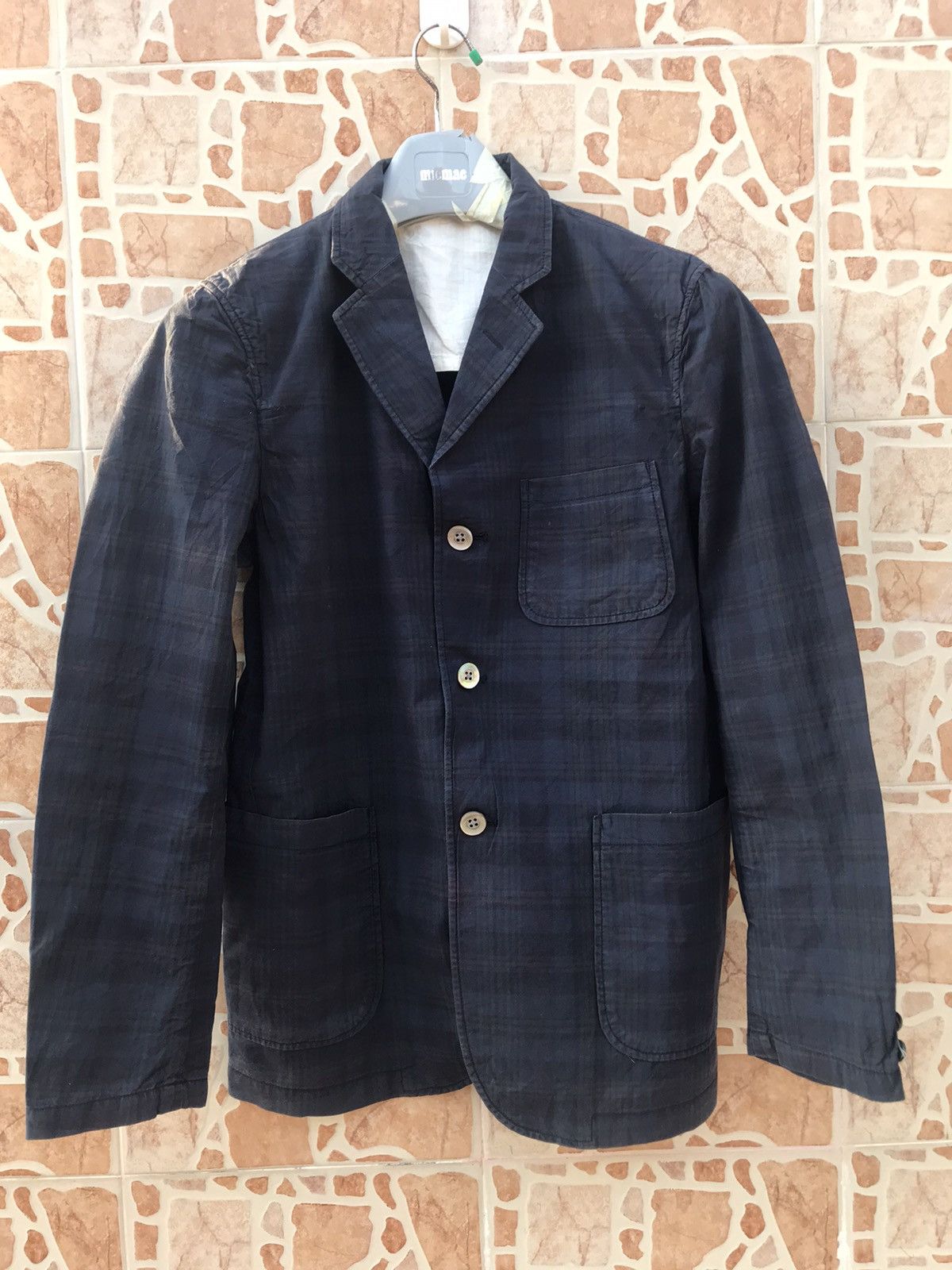 Beams Plus × Designer × Japanese Brand BEAMS MADE IN JAPAN STRIPED BLAZER Size US S / EU 44-46 / 1 - 1 Thumbnail