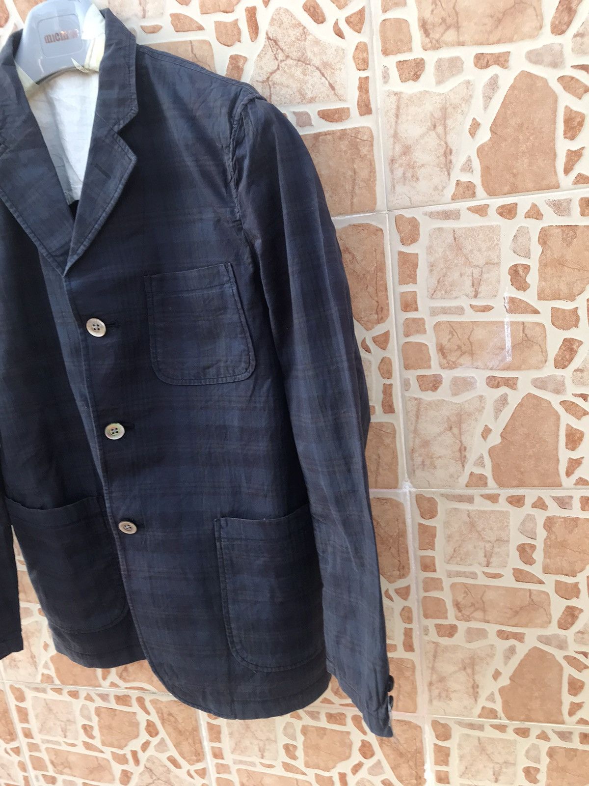 Beams Plus × Designer × Japanese Brand BEAMS MADE IN JAPAN STRIPED BLAZER Size US S / EU 44-46 / 1 - 4 Thumbnail