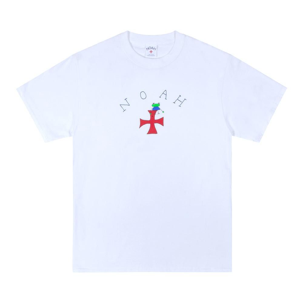 Noah×Frog t NWT Noah x Frog Skateboards Dark Green Logo Embroidered T