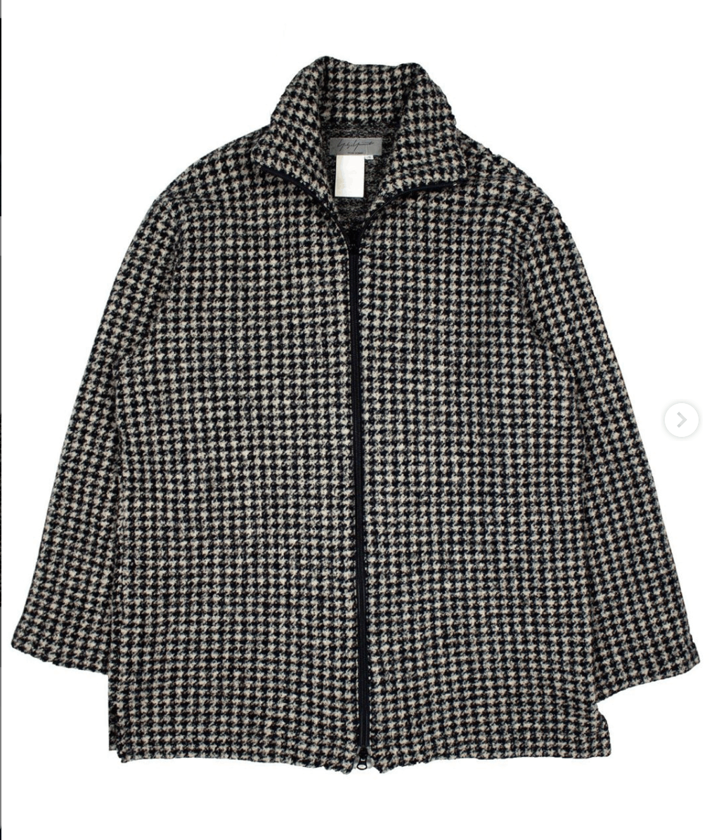 Yohji Yamamoto Yohji Yamamoto Pour Homme Houndstooth Jacket