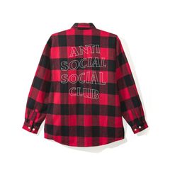 Anti Social Social Club Flannel | Grailed