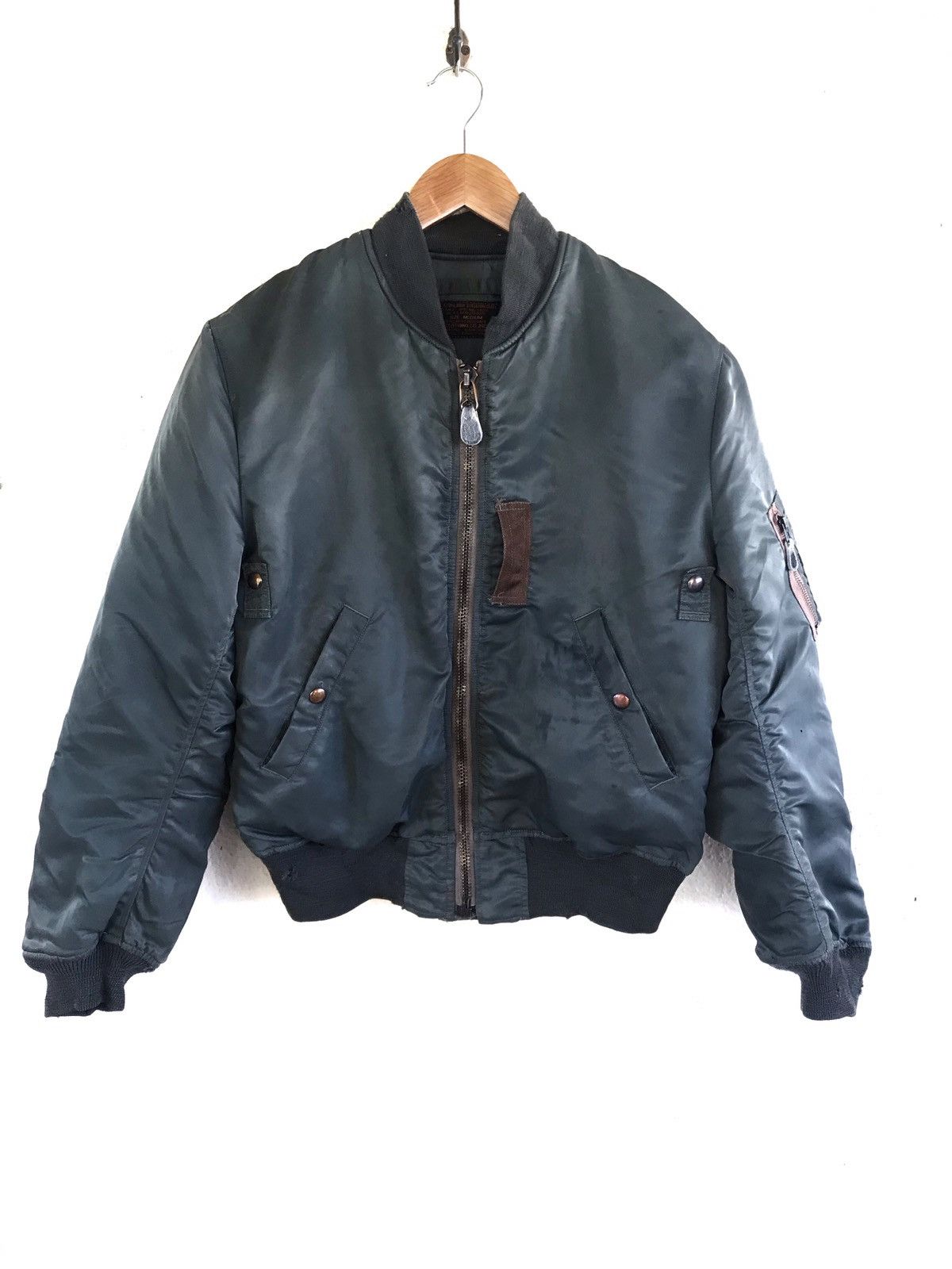 U.S. AIR FORCE MA-1 CAB CLOTHING サイズM Vintage Vintage USAF Flight Jacket MA-1 Type by Cab Clothing