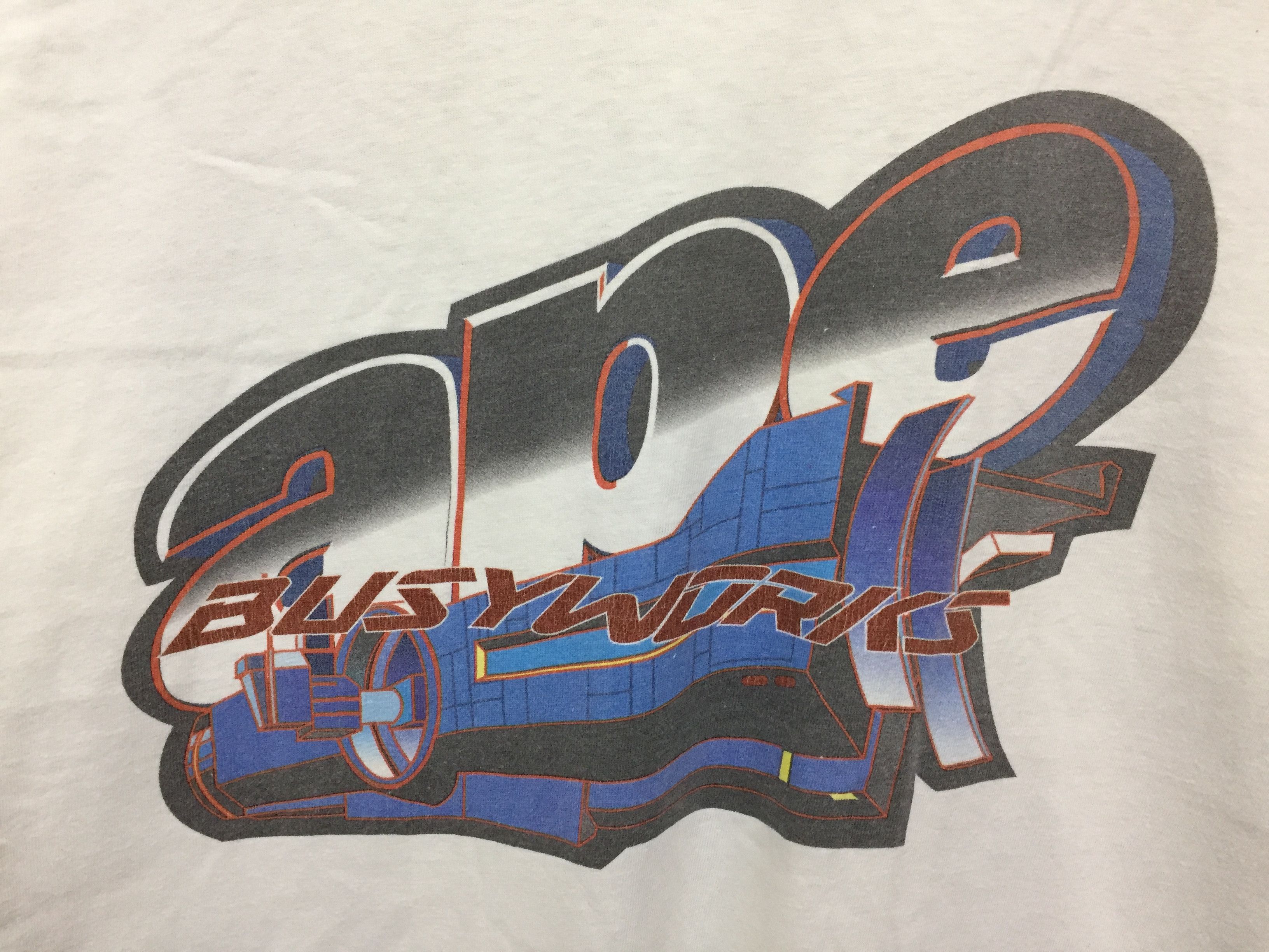 Bape 1995 Oneita Busy Works Tee Size US M / EU 48-50 / 2 - 5 Thumbnail