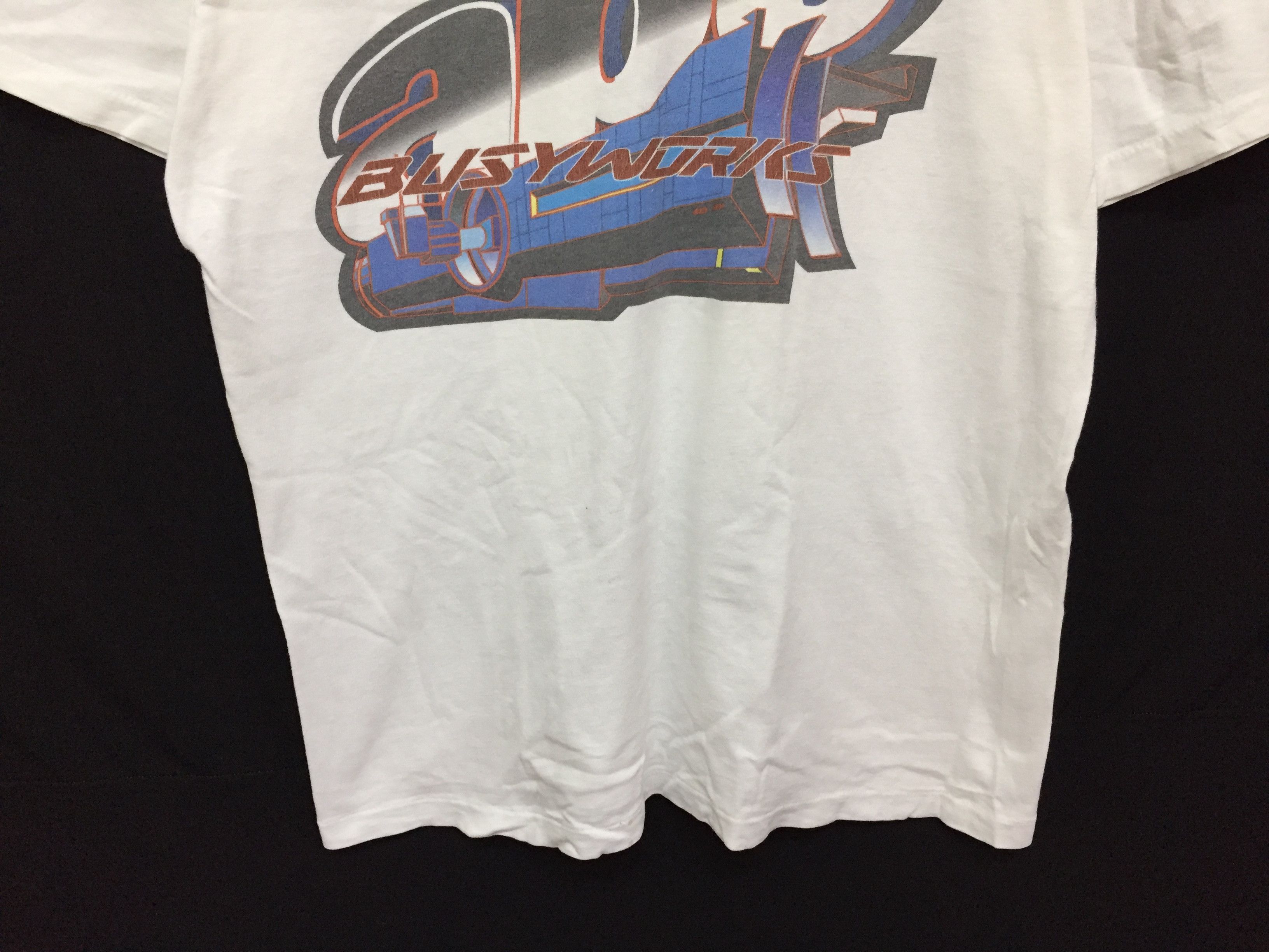 Bape 1995 Oneita Busy Works Tee Size US M / EU 48-50 / 2 - 4 Thumbnail