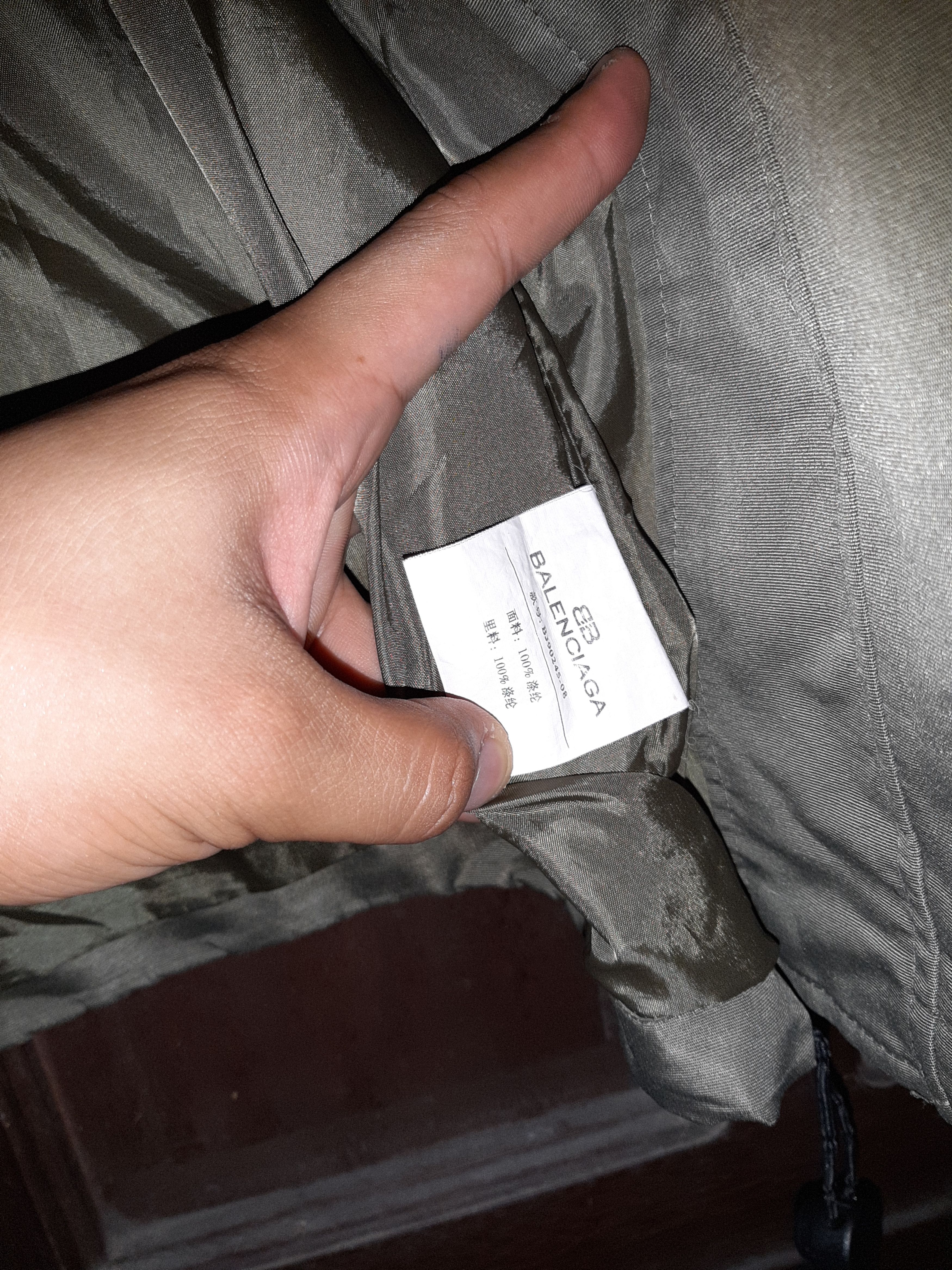 Balenciaga Balenciaga Parka Jacket Size US XXL / EU 58 / 5 - 12 Thumbnail