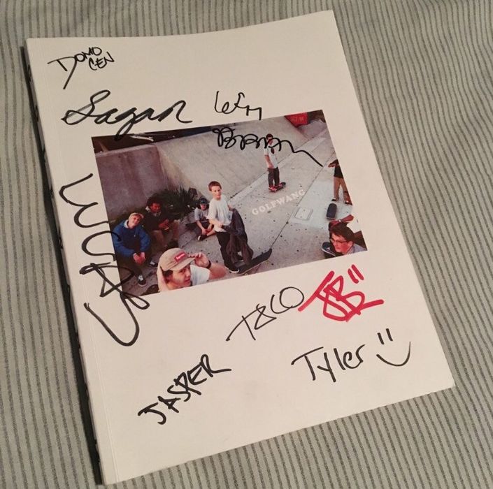 Golf Wang Autographed First Edition Golf Wang Book | Grailed