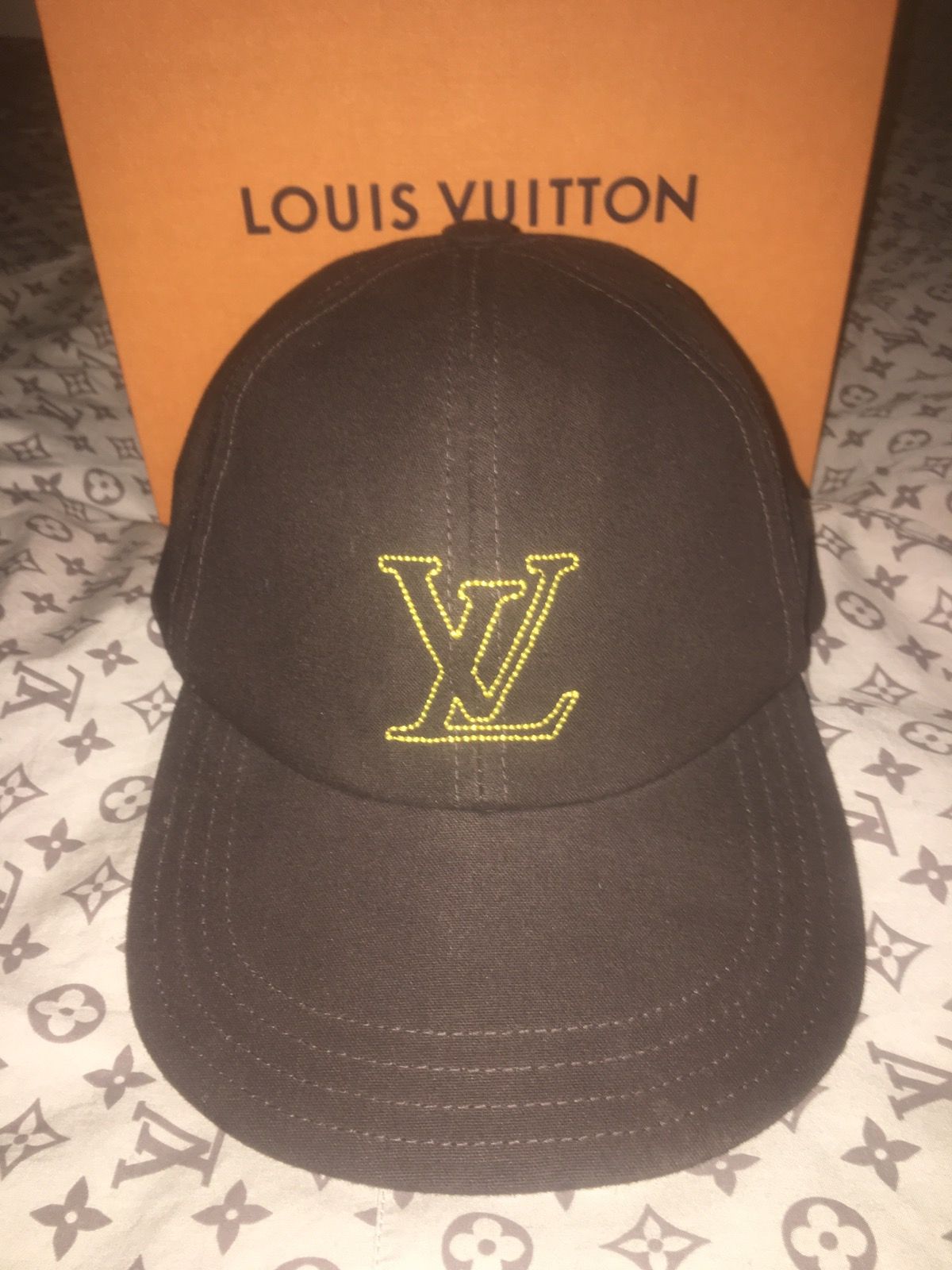 Louis Vuitton Authentic Mint Louis Vuitton Paris Monogram Cap LV Hat