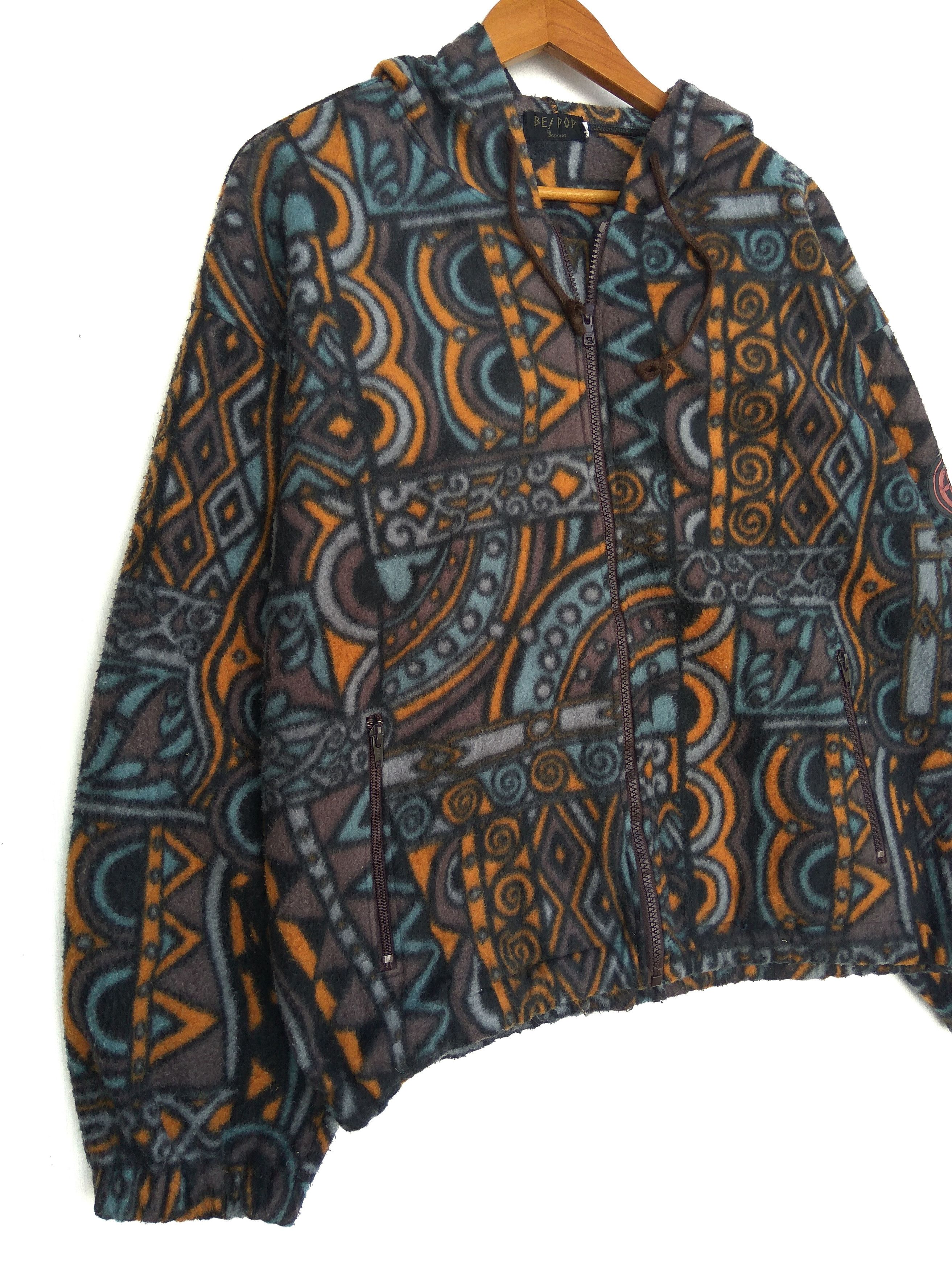 Japanese Brand Be Pop zipper hoodies full print Size US L / EU 52-54 / 3 - 2 Thumbnail