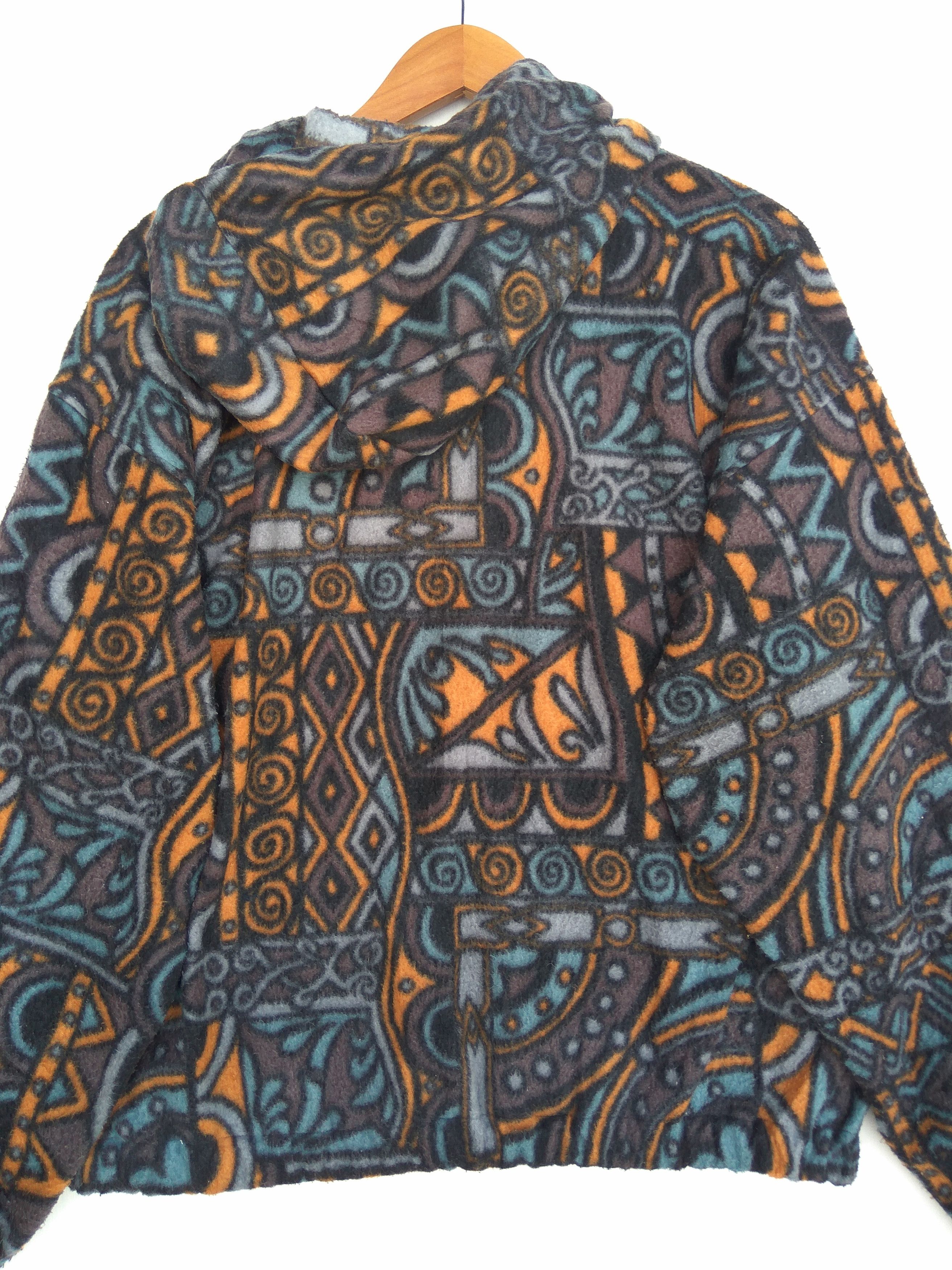 Japanese Brand Be Pop zipper hoodies full print Size US L / EU 52-54 / 3 - 5 Thumbnail