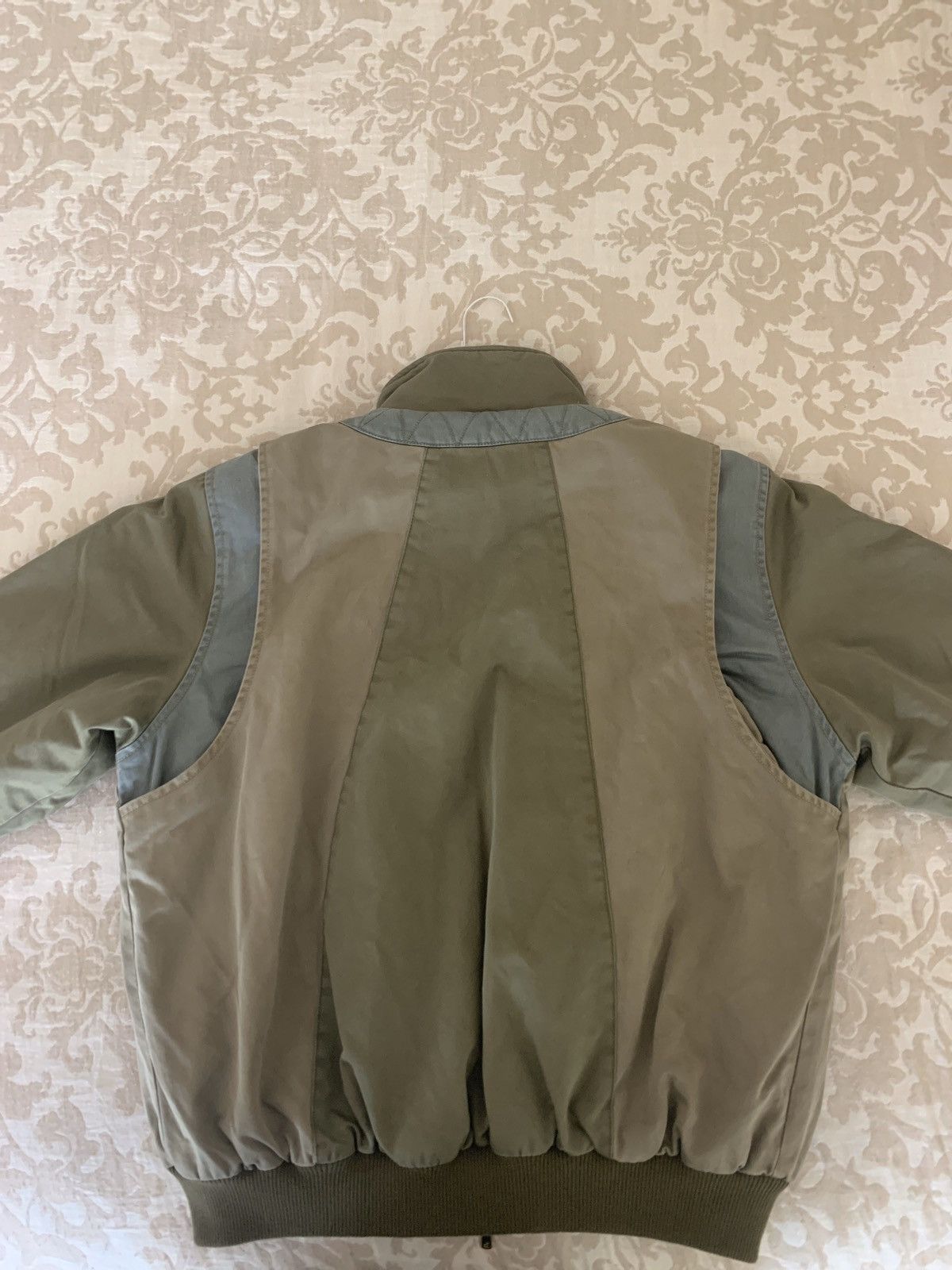 KITH Colorblocked Sateen Bomber Jacket L