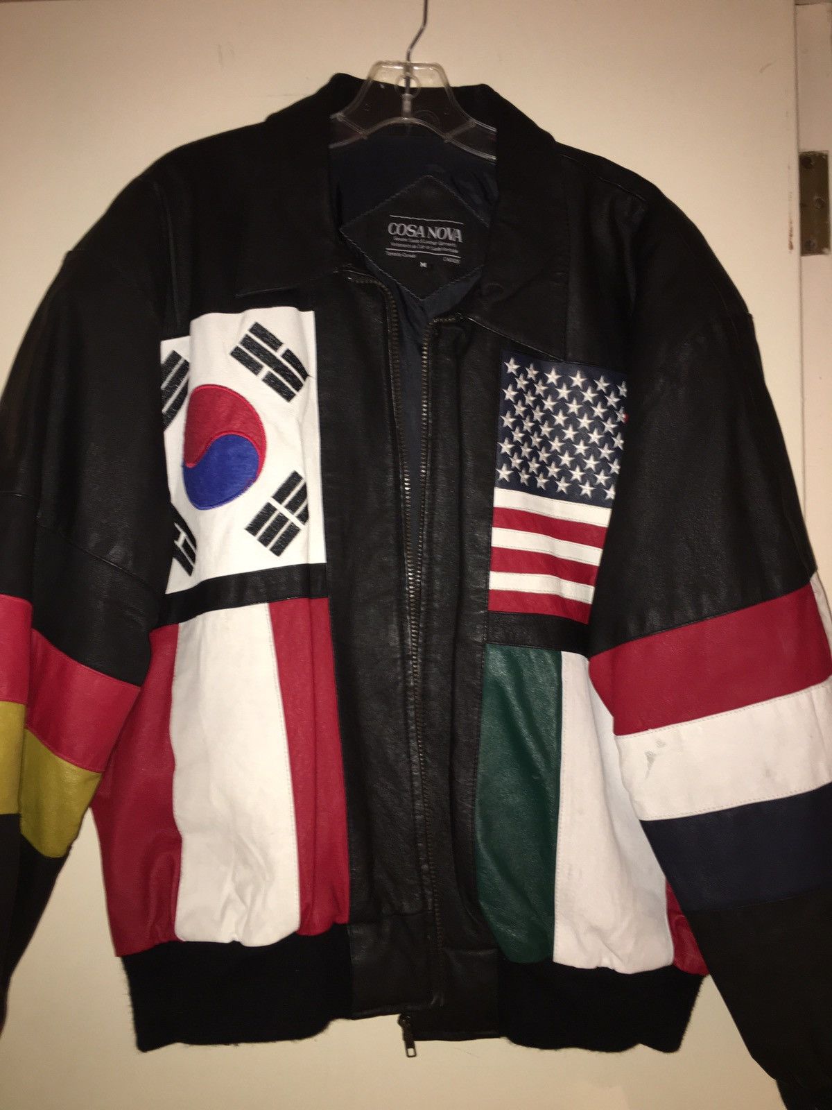 Cosa Nova Leather Jacket Flags Size Medium | Grailed Cosa Nova Leather Jacket Flags Size Medium | Grailed