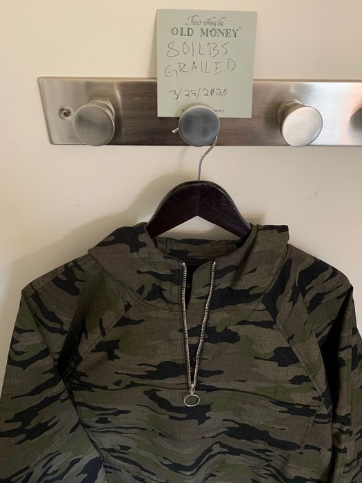 424 On Fairfax Half Zip Twill Camouflage Anorak Jacket | Grailed