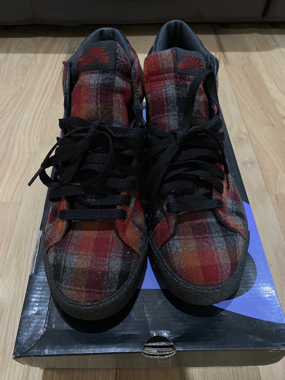 Nike Nike SB Blazer Todd Jordan Plaid Grailed