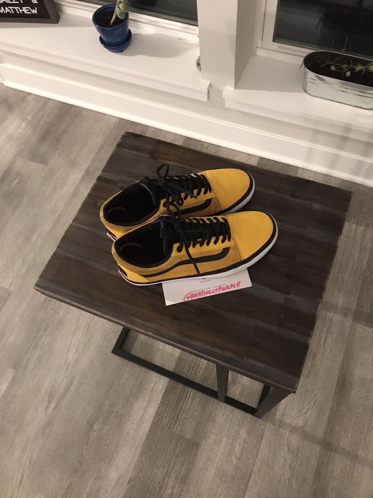 Vans X The North Face Yellow Grailed