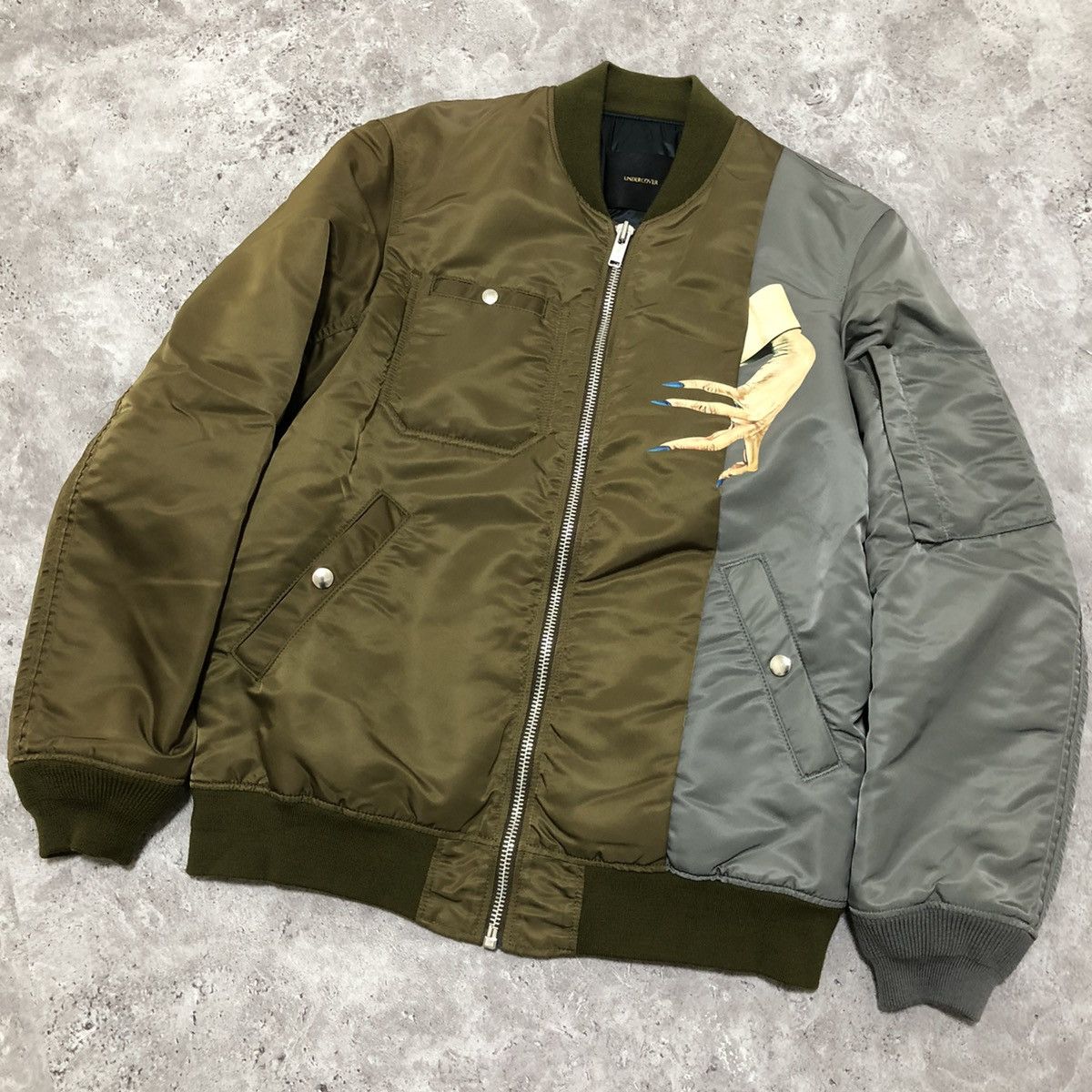 Undercover Undercover 15aw D-HAND ma-1 | Grailed