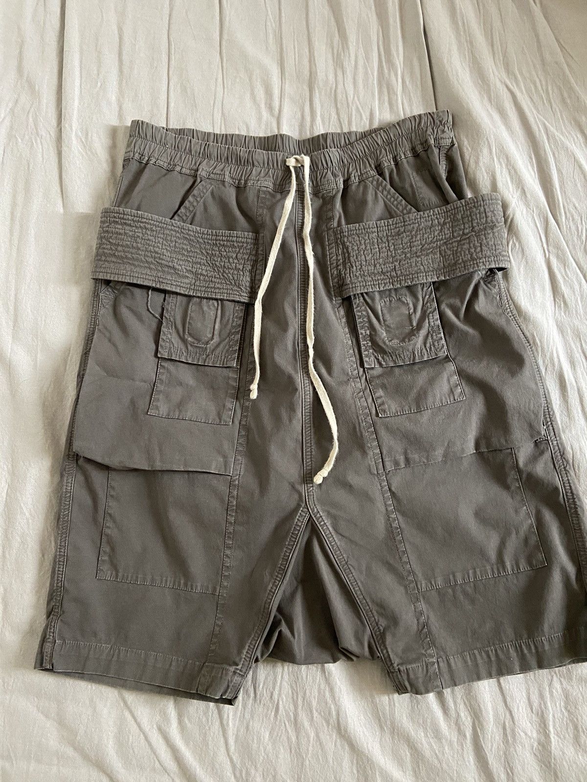 Rick Owens Drkshdw Drkshdw 15FW Creatch Cargo Shorts Dark Dust 