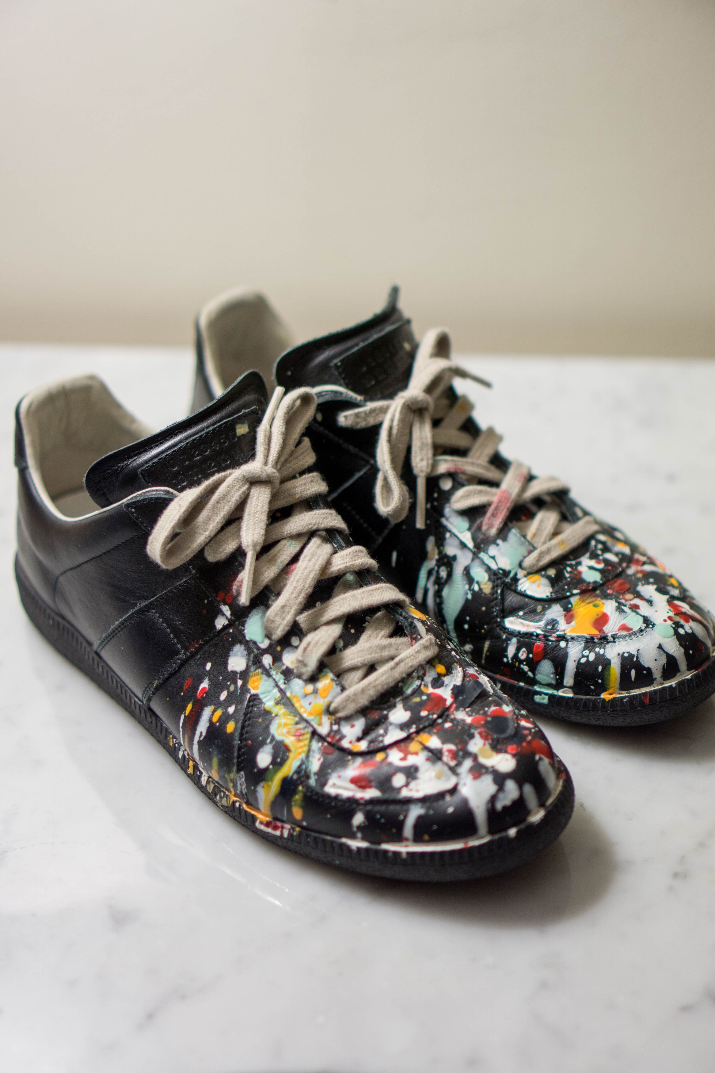 Maison Margiela Replica 'Paint Splatter - Black