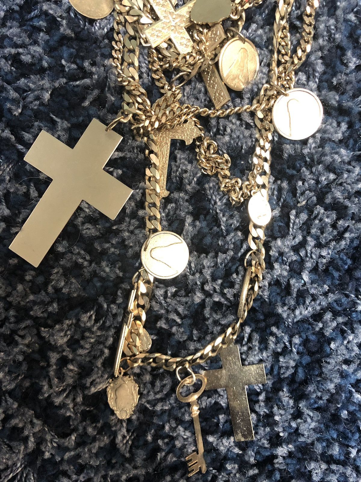 Givenchy cross necklace clearance