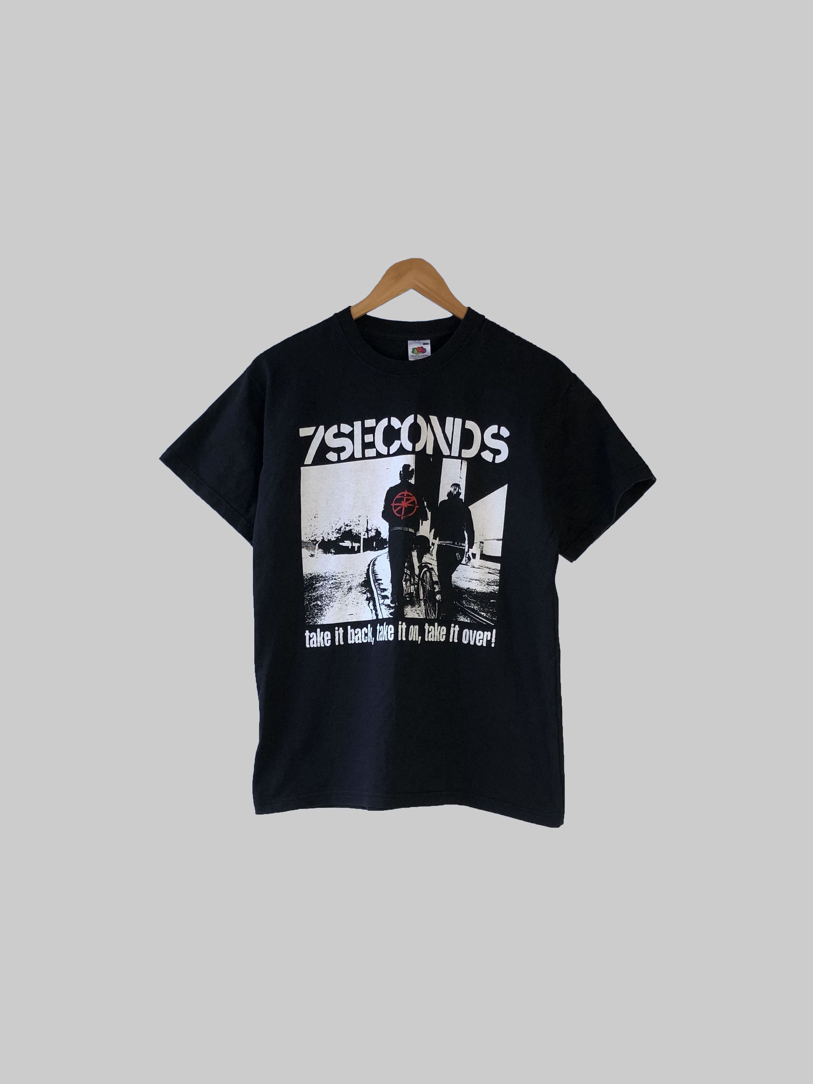 Band Tees Vintage 2005 7 Seconds t-shirt (Minor Threat, NOFX) Size US S / EU 44-46 / 1 - 1 Thumbnail