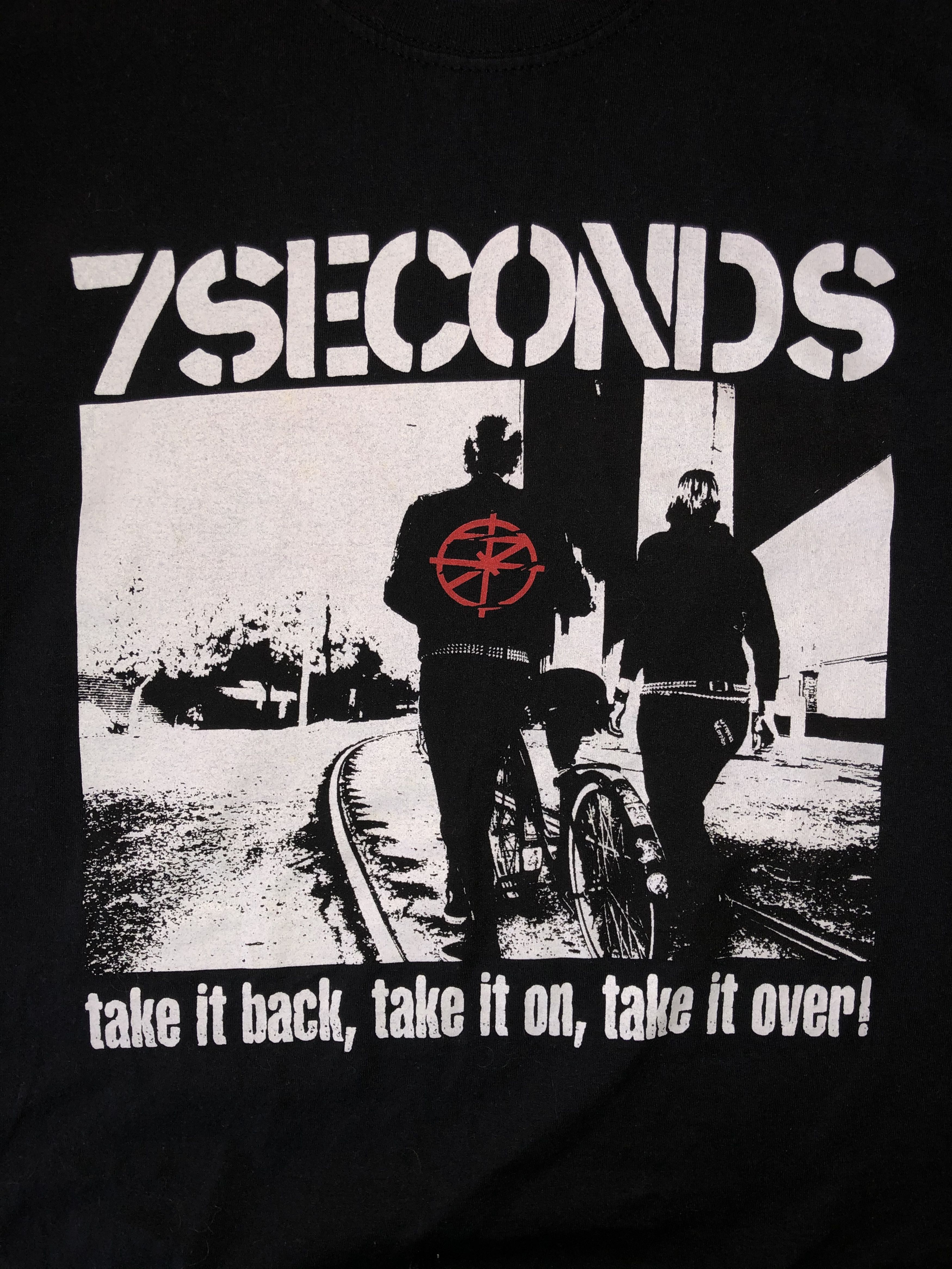 Band Tees Vintage 2005 7 Seconds t-shirt (Minor Threat, NOFX) Size US S / EU 44-46 / 1 - 4 Thumbnail