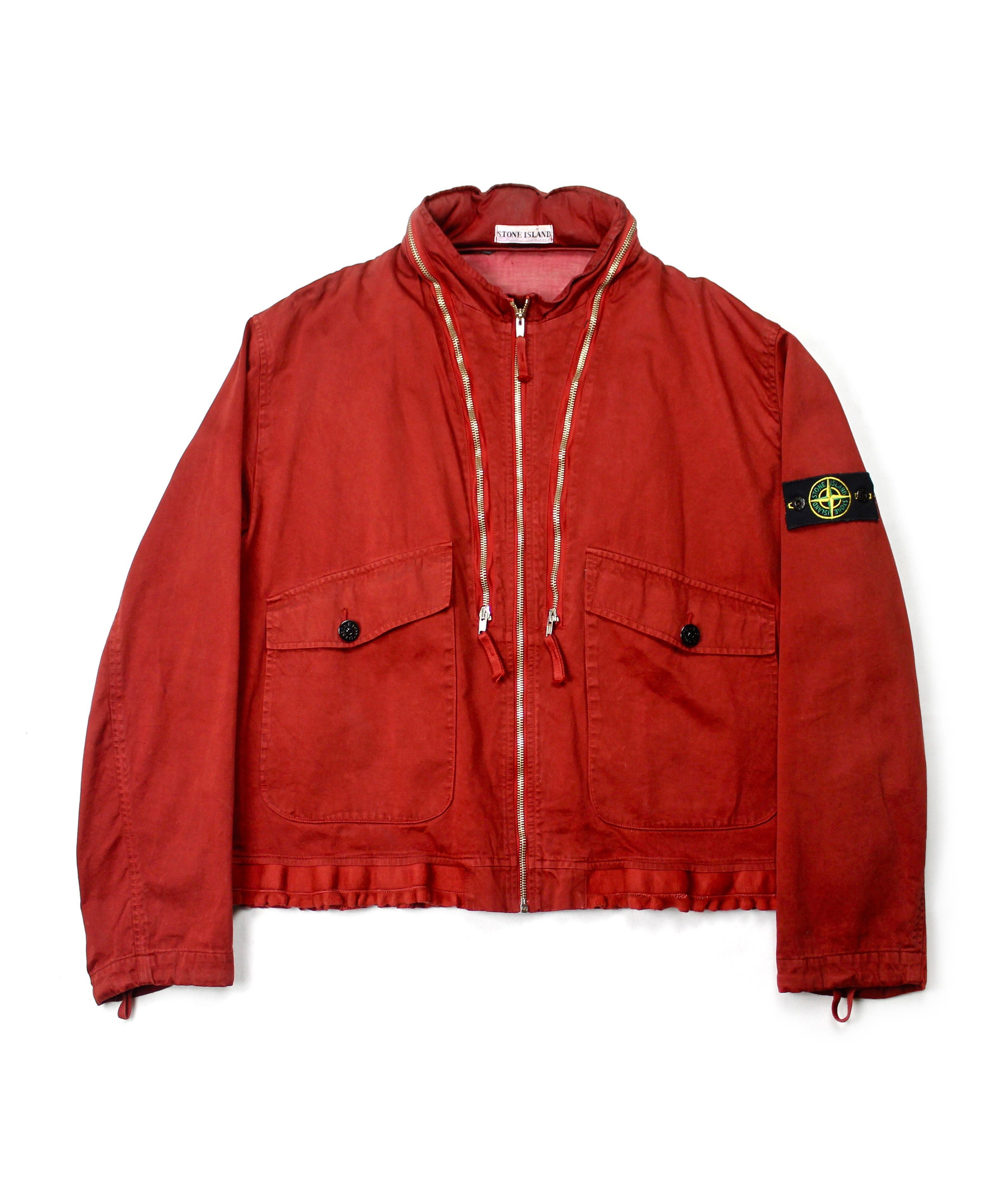 Stone Island S/S 2002 Raso Gommato | Grailed