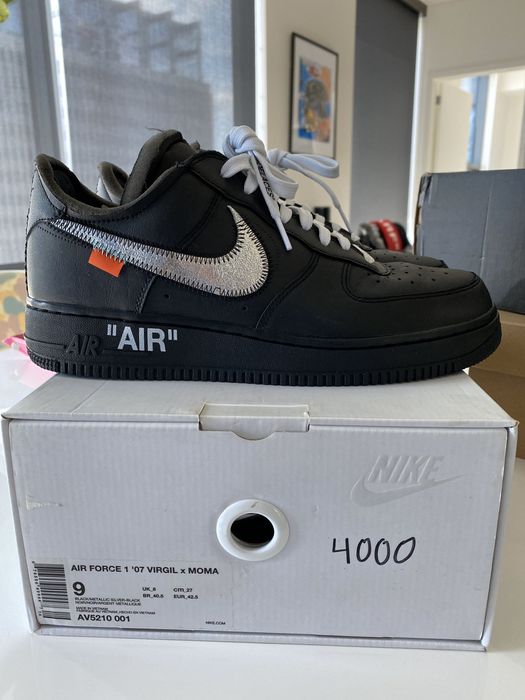 Buy Off-White x Air Force 1 Low '07 'MoMA' - AV5210 001 - Black