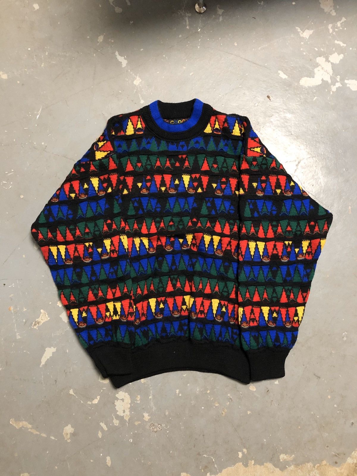Coogi 100 Authentic Coogi Sweater XL Grailed