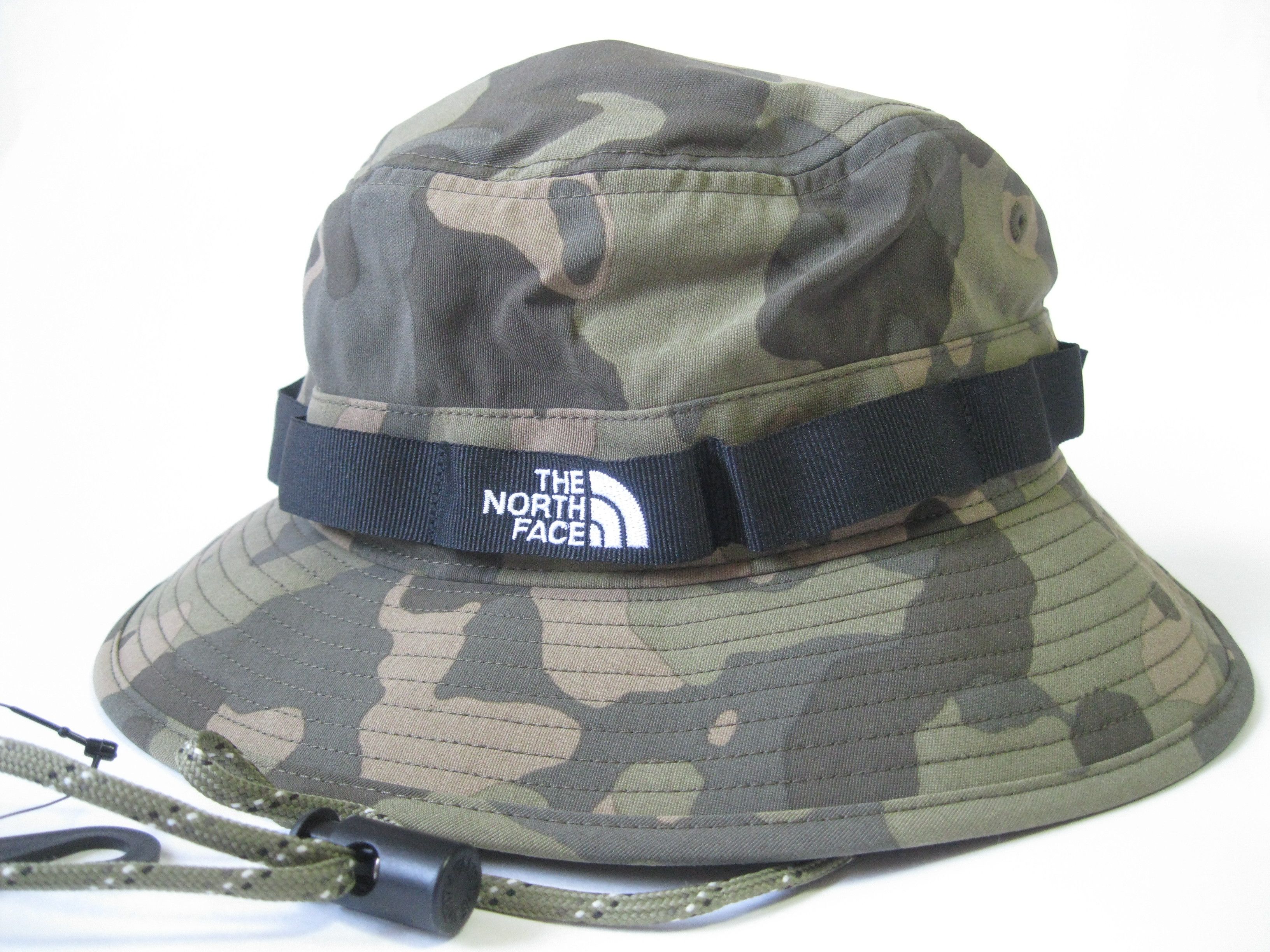 North Face Hat Cap Bucket Adult Large Brown Fishing Fisherman Outdoors Mens
