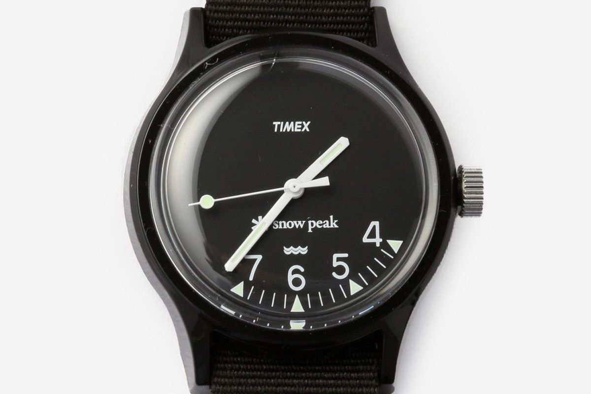 Snow Peak × relume × Timex コラボウオッチ【中古品】 Snow Peak × Timex Snow Peak Timex Camper watch | Grailed