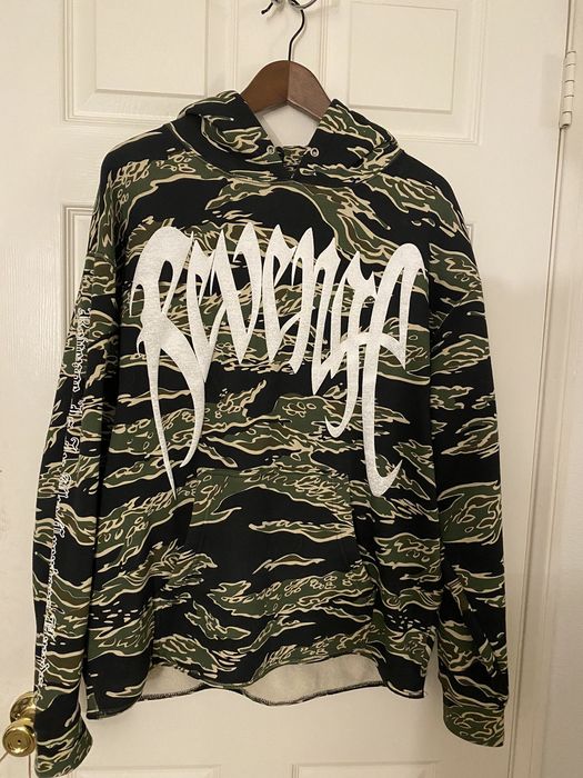 Revenge tiger cheap camo hoodie