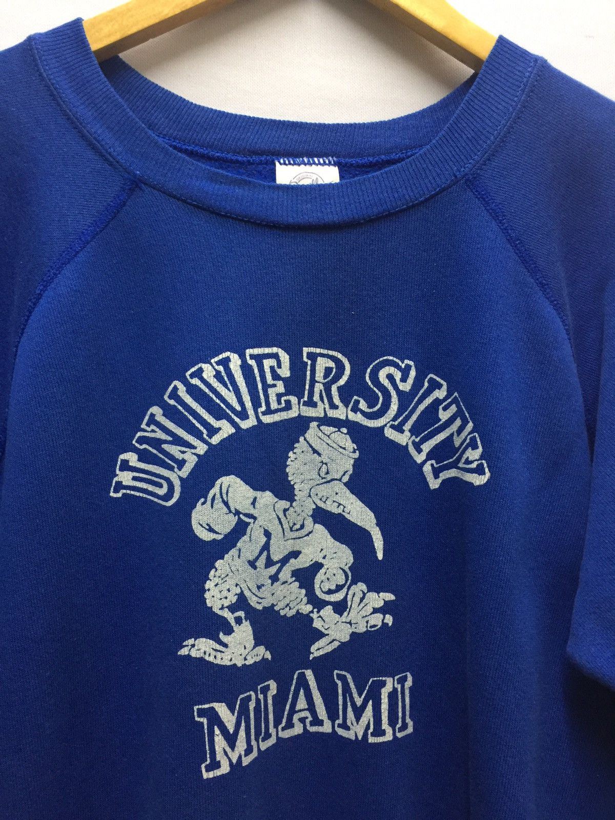 Vintage Vintage University Miami Sweatshirt Rannhill Tag Size US L / EU 52-54 / 3 - 2 Thumbnail